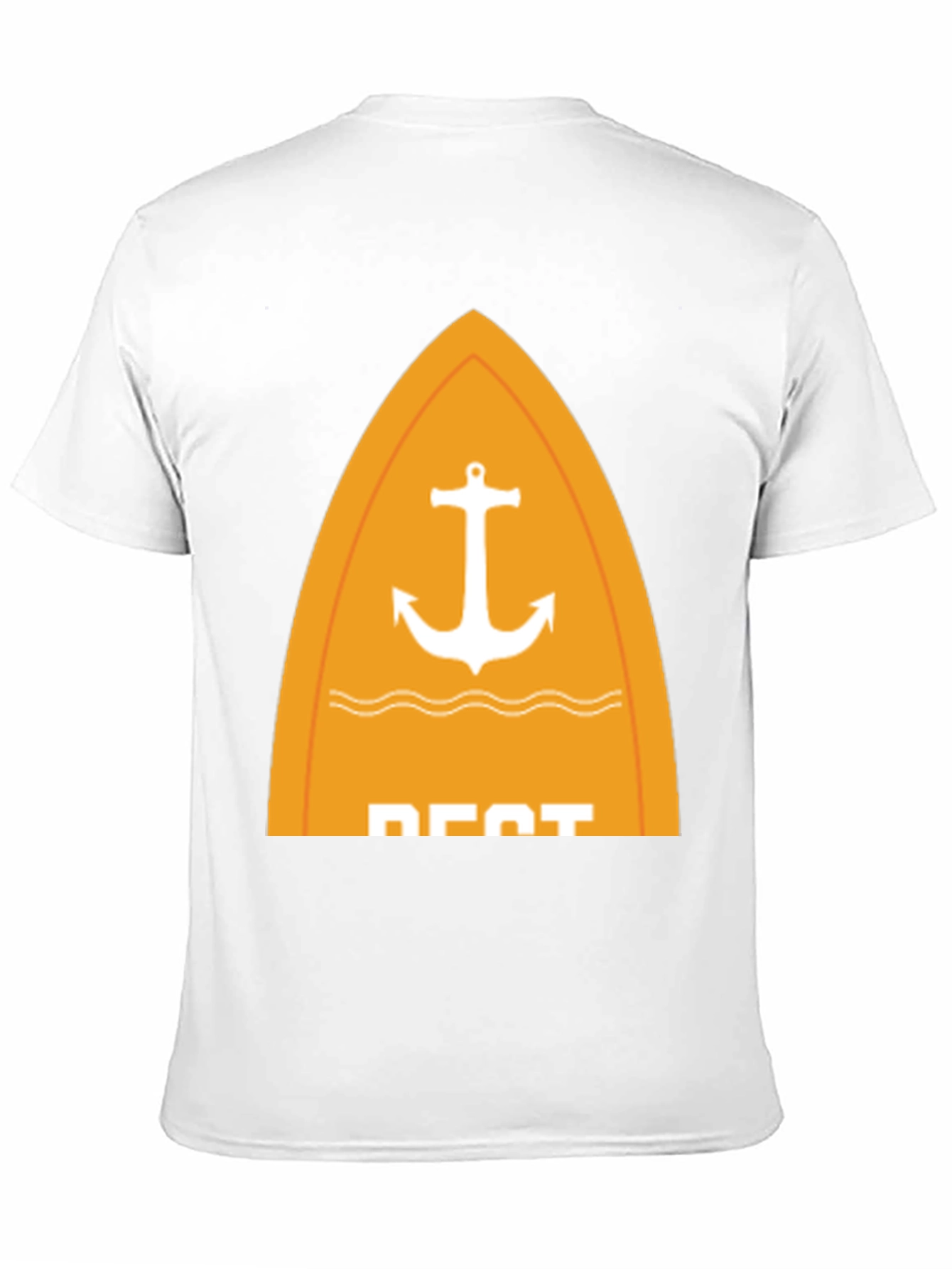 Nautical Anchor Graphic Tee - Stylish Black T-Shirt