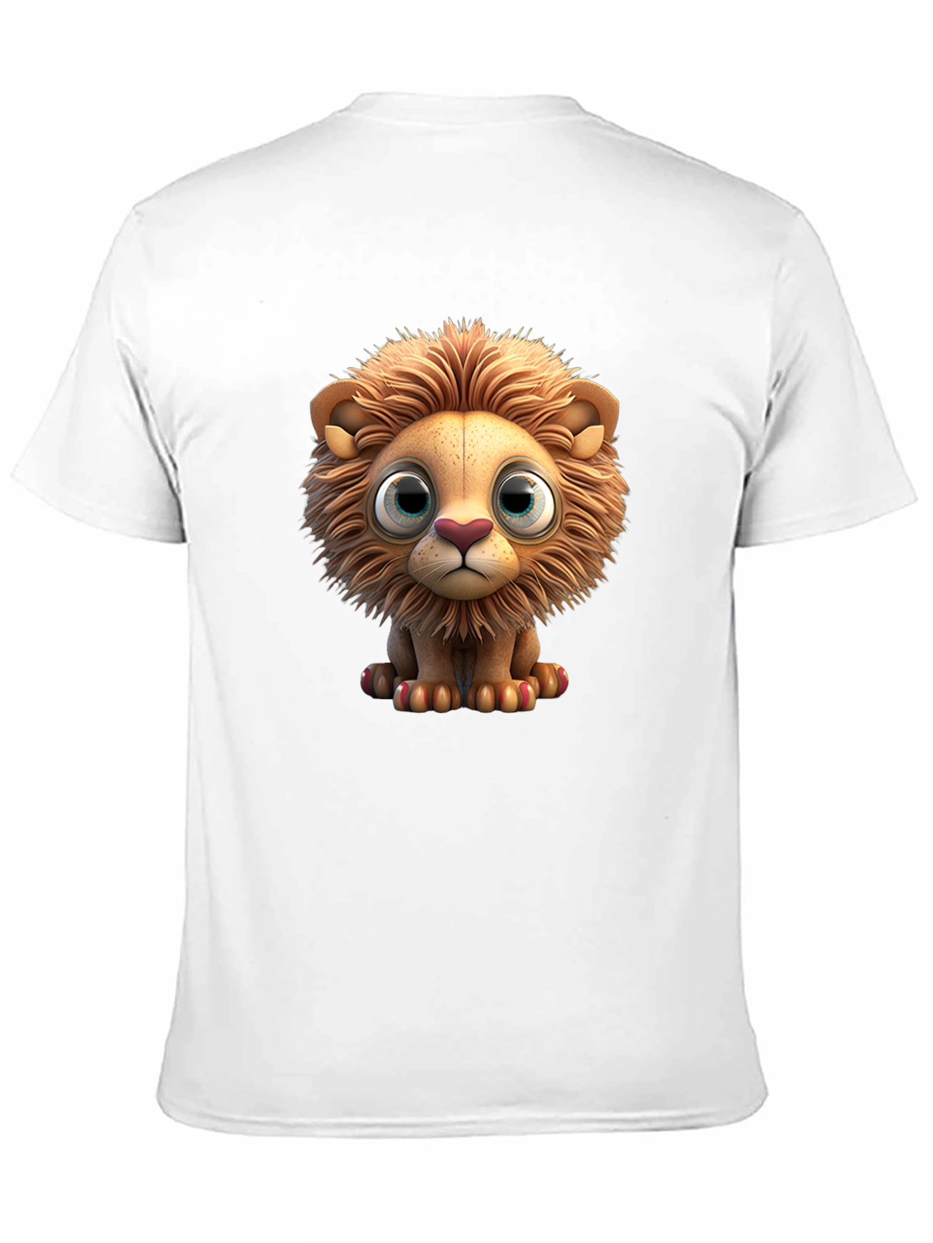 Cute Lion Graphic T-Shirt