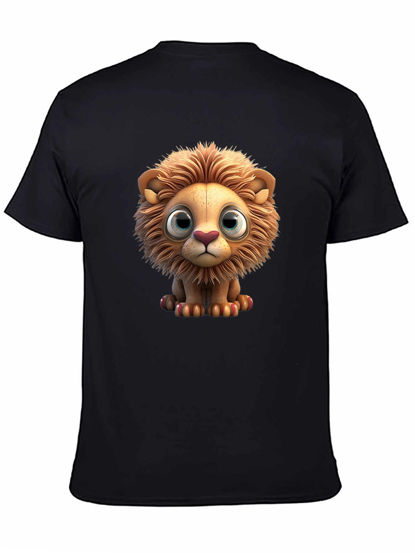 Cute Lion Graphic T-Shirt