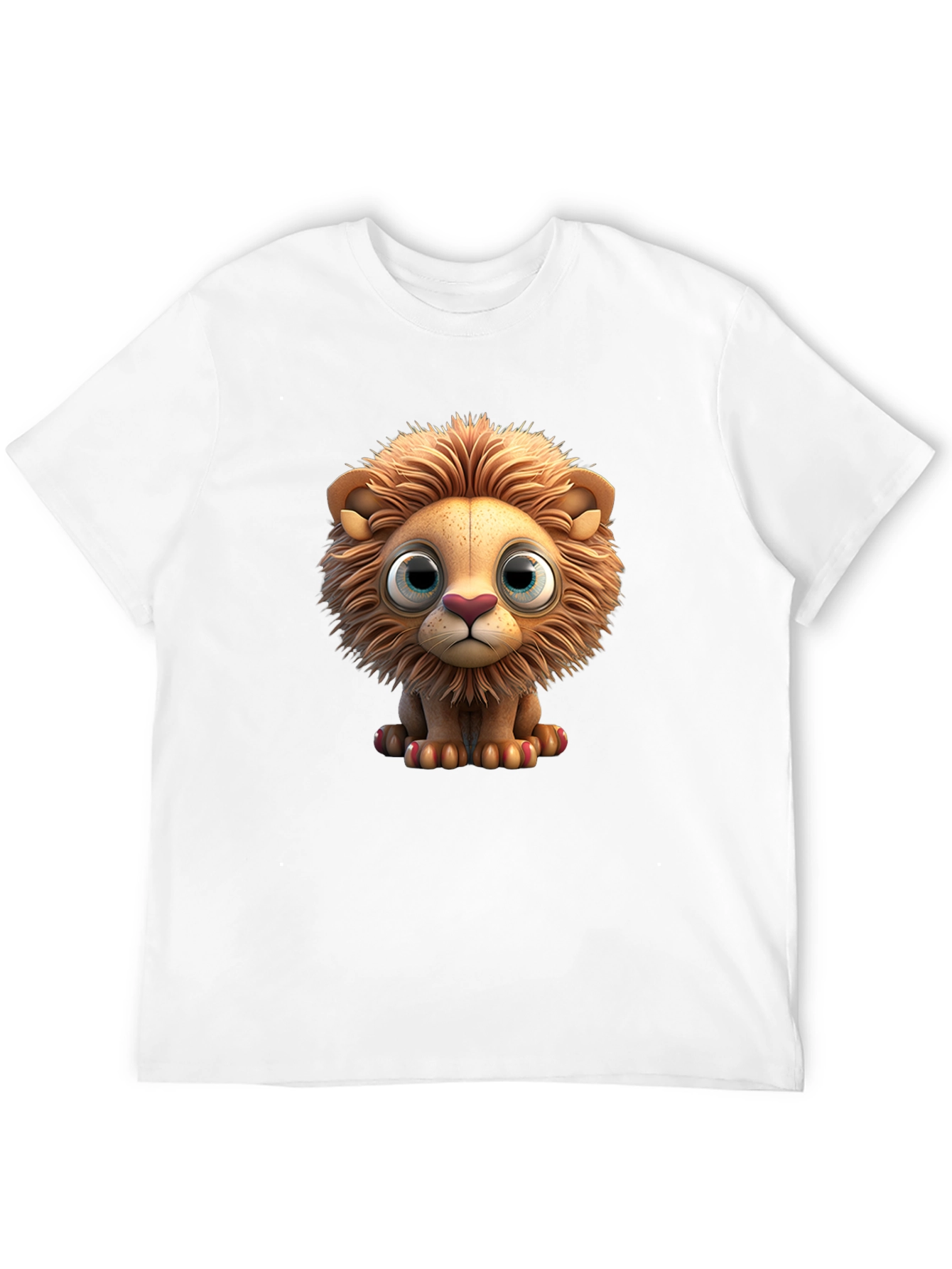 Cute Lion Graphic T-Shirt