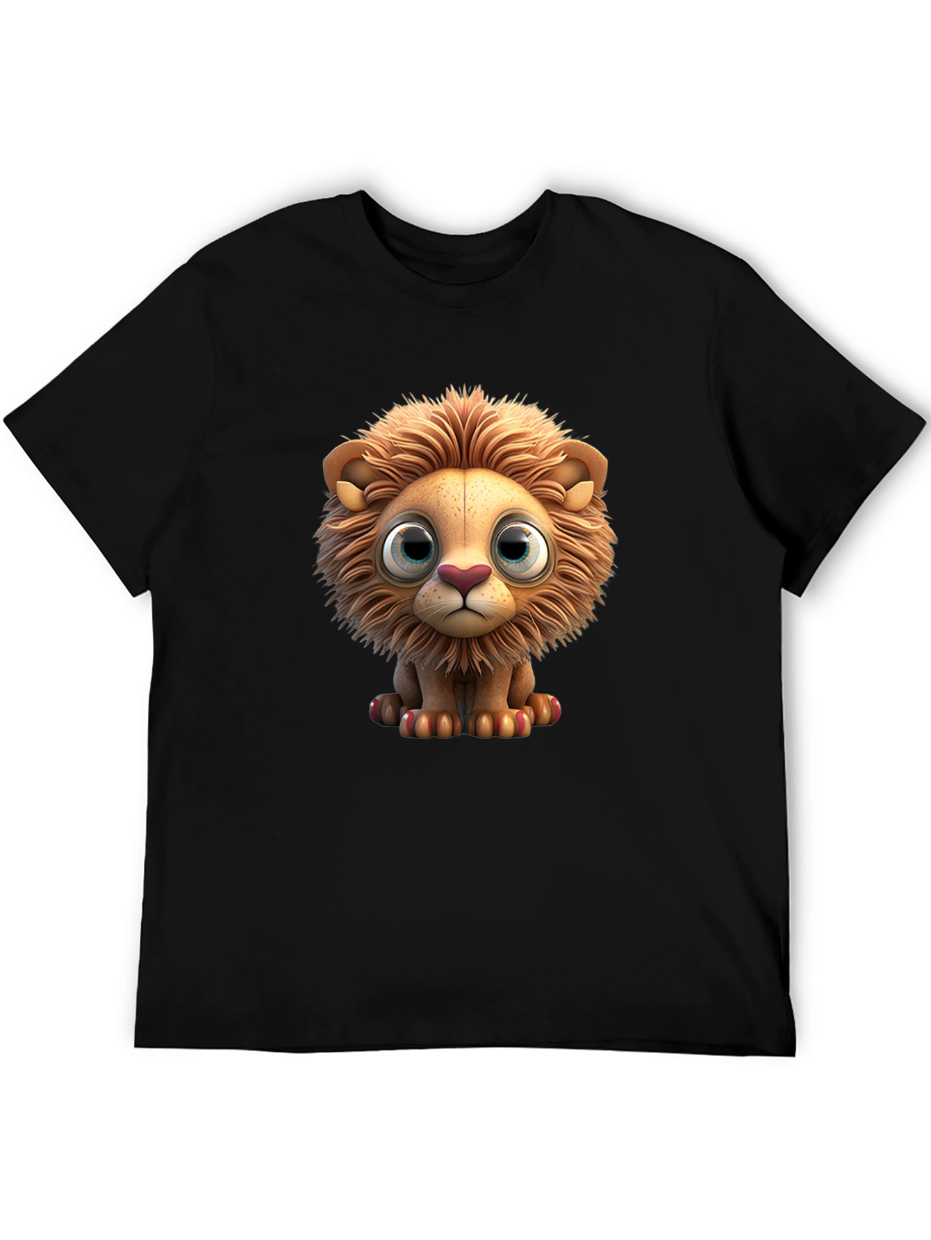 Cute Lion Graphic T-Shirt