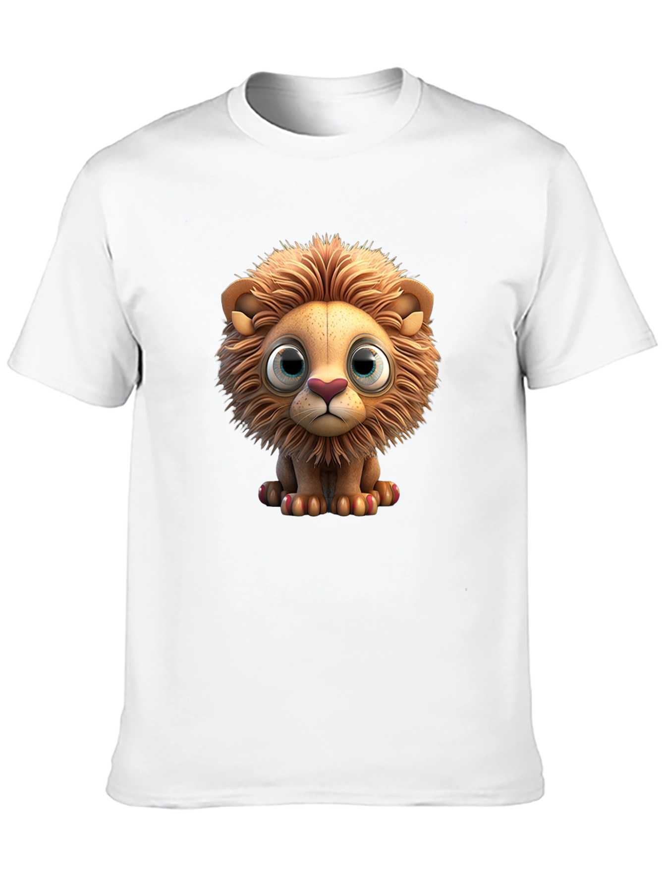 Cute Lion Graphic T-Shirt