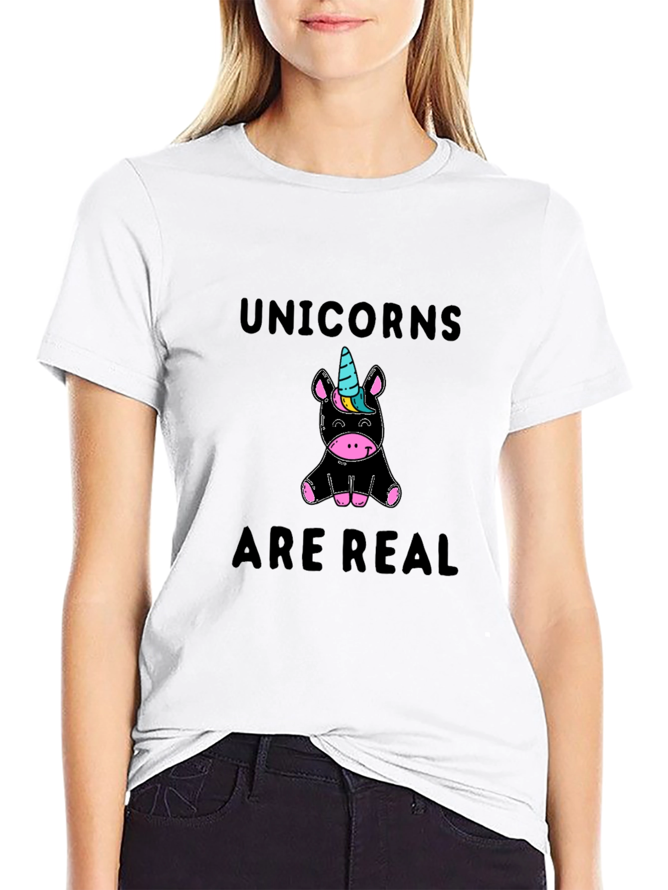 Unicorns Are Real Graphic Tee