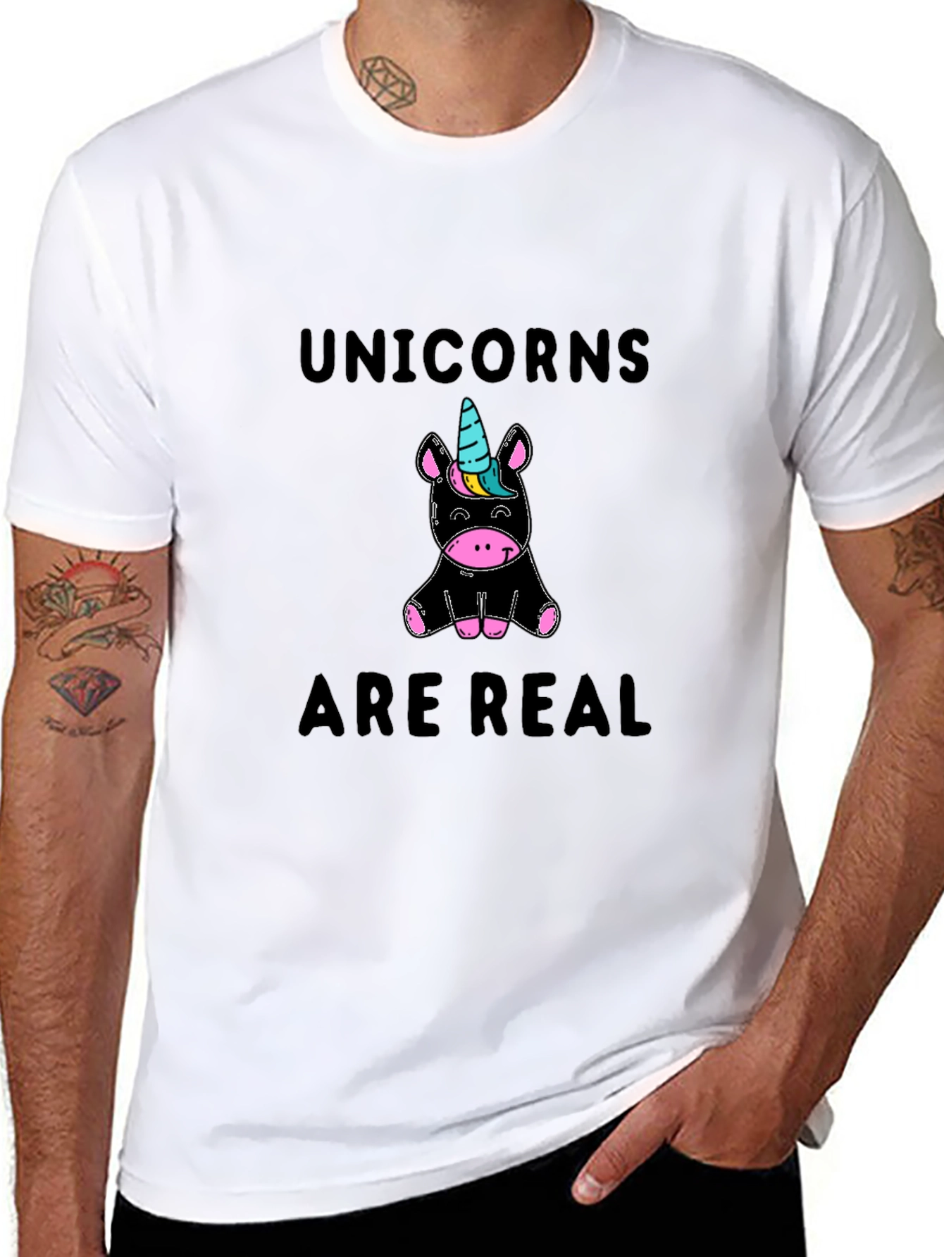 Unicorns Are Real Graphic Tee