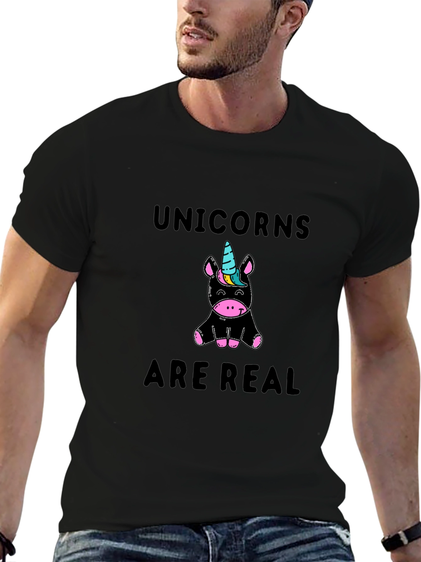 Unicorns Are Real Graphic Tee