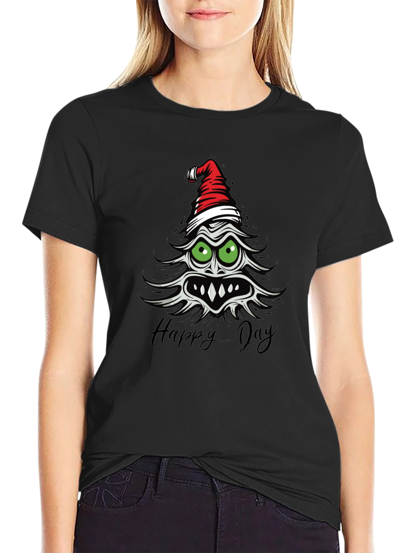 Grinch Happy Day Christmas T-Shirt