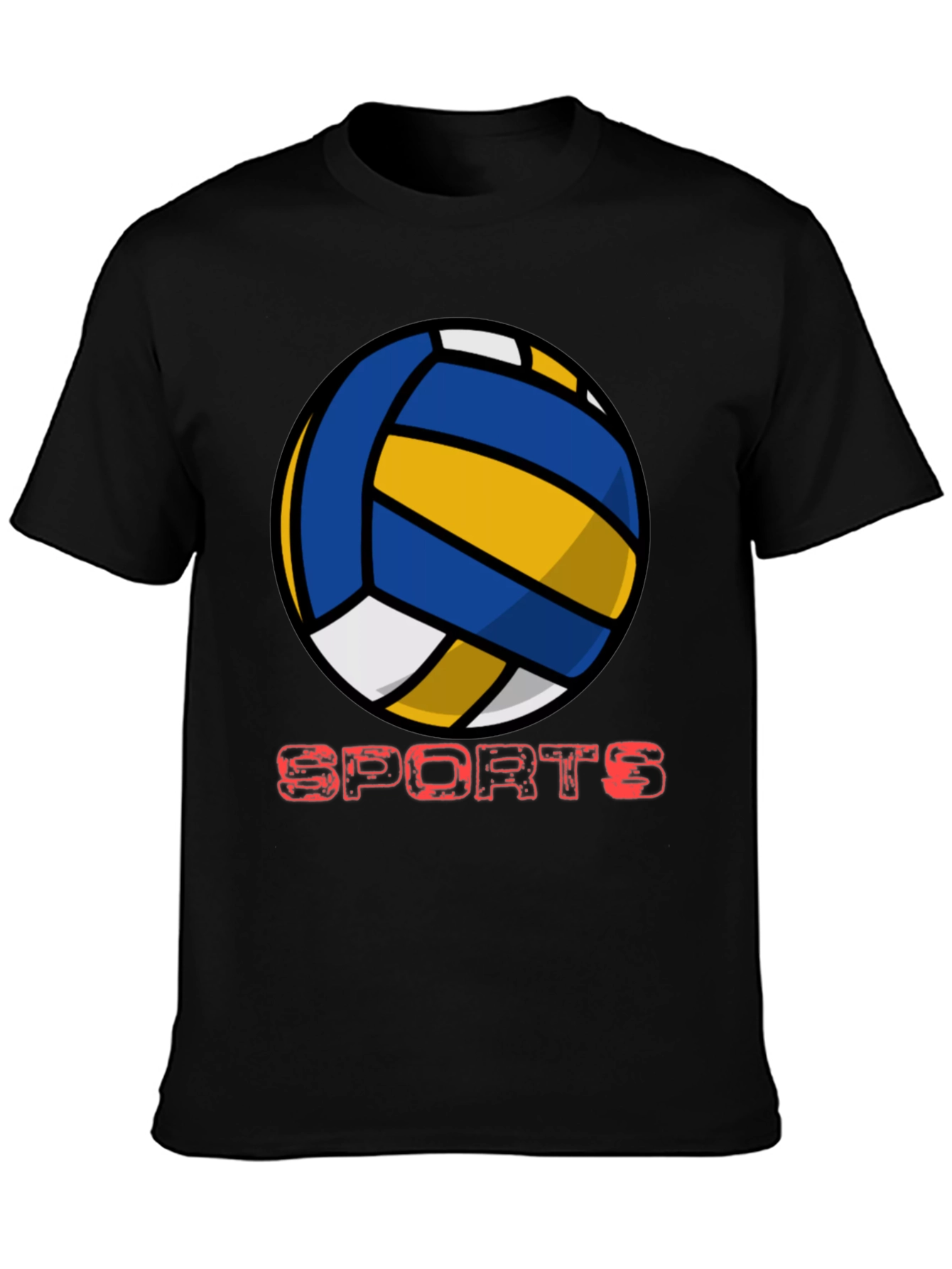 Volleyball Sports Graphic T-Shirt