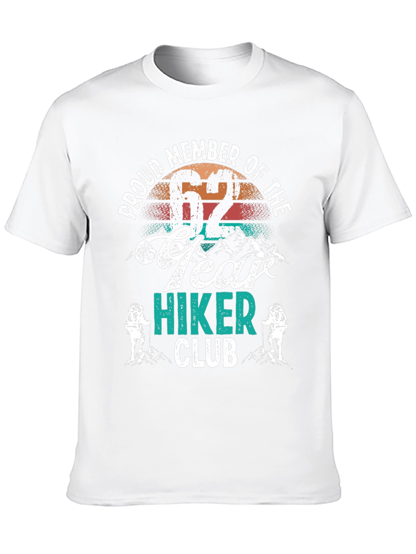 62 Year Hiker Club Graphic Tee