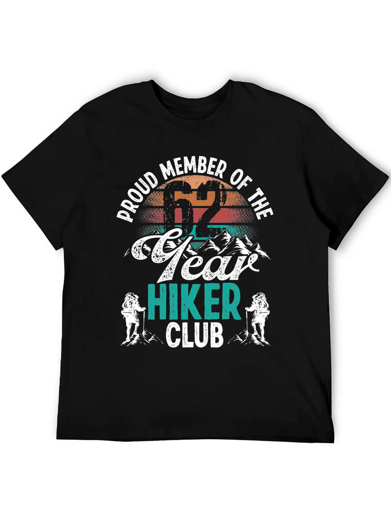 62 Year Hiker Club Graphic Tee