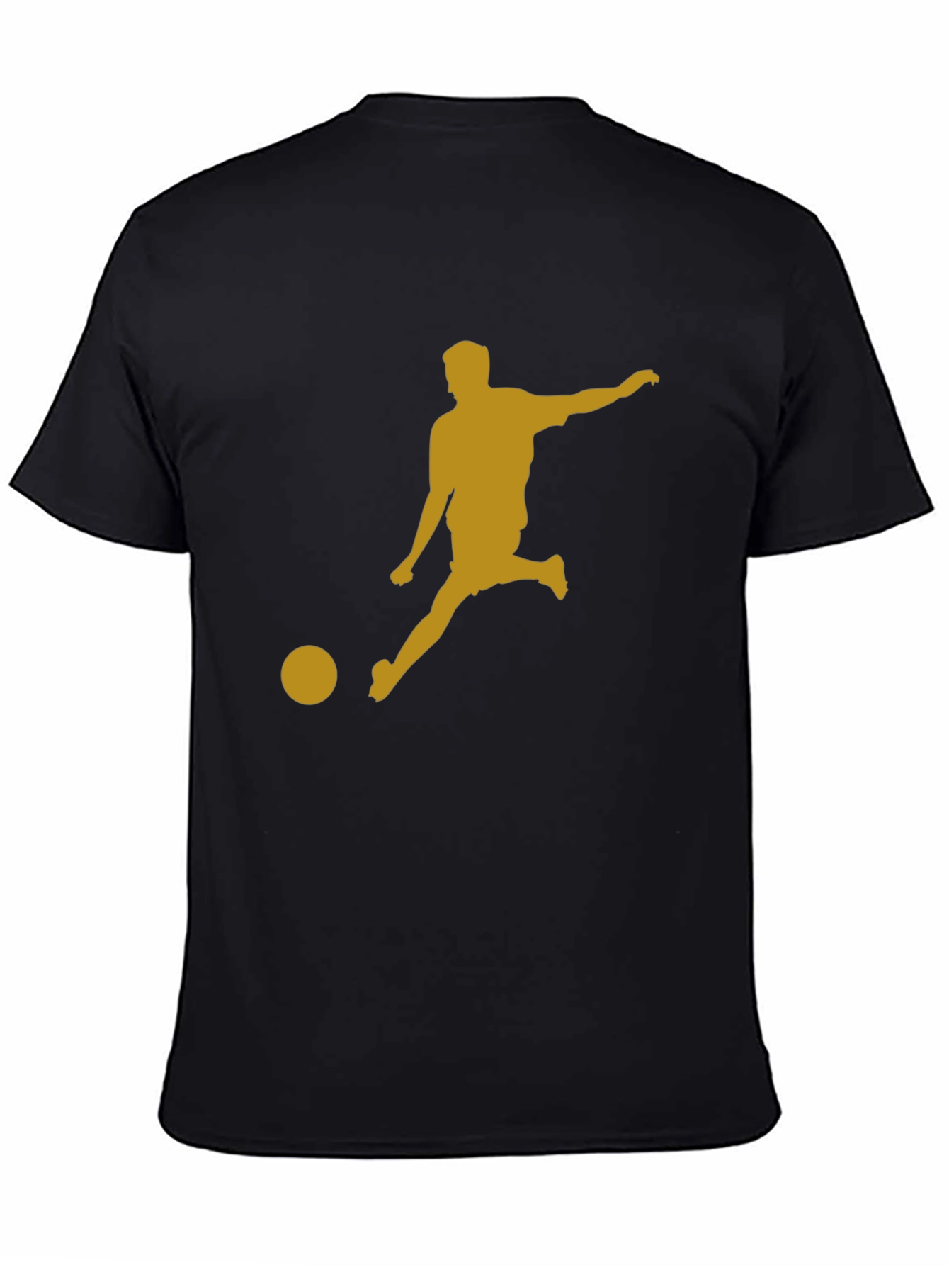 Soccer Kick T-Shirt - Black Graphic Tee