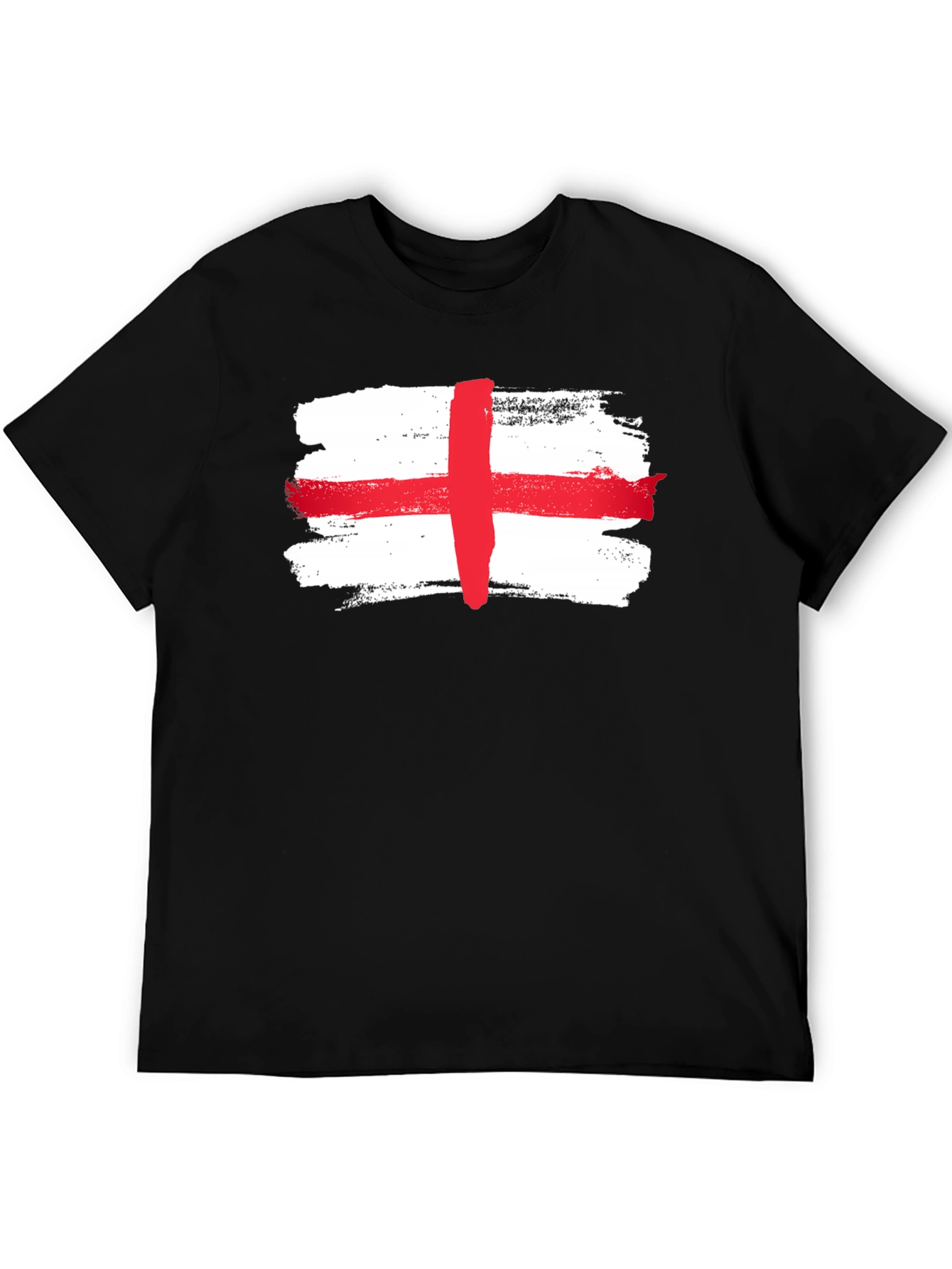 England Flag T-Shirt - Grunge Style British Pride