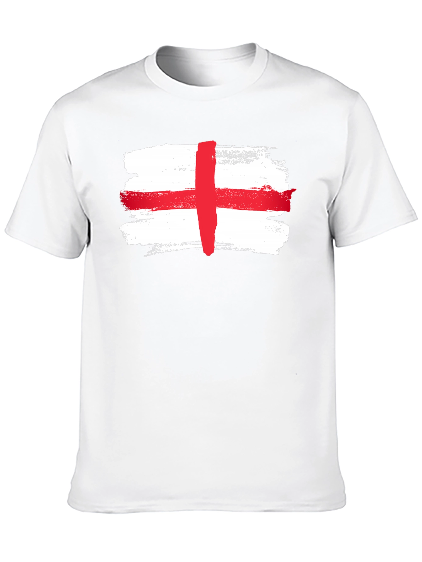 England Flag T-Shirt - Grunge Style British Pride