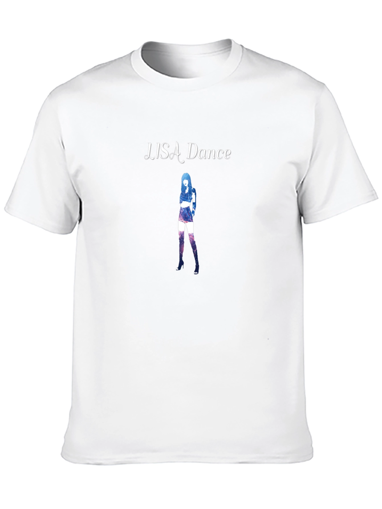 Lisa Dance Graphic T-Shirt - Trendy Black Tee
