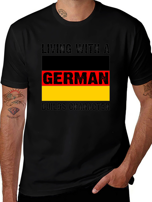 Living With A German T-Shirt