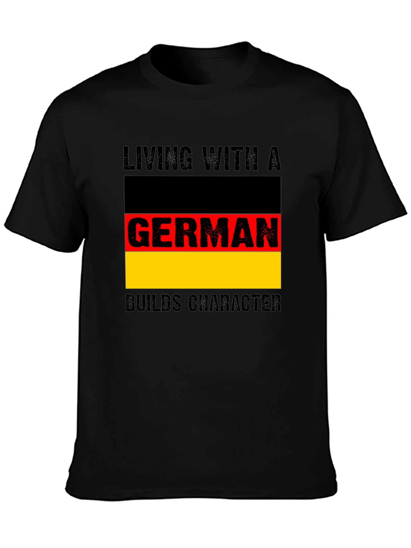 Living With A German T-Shirt