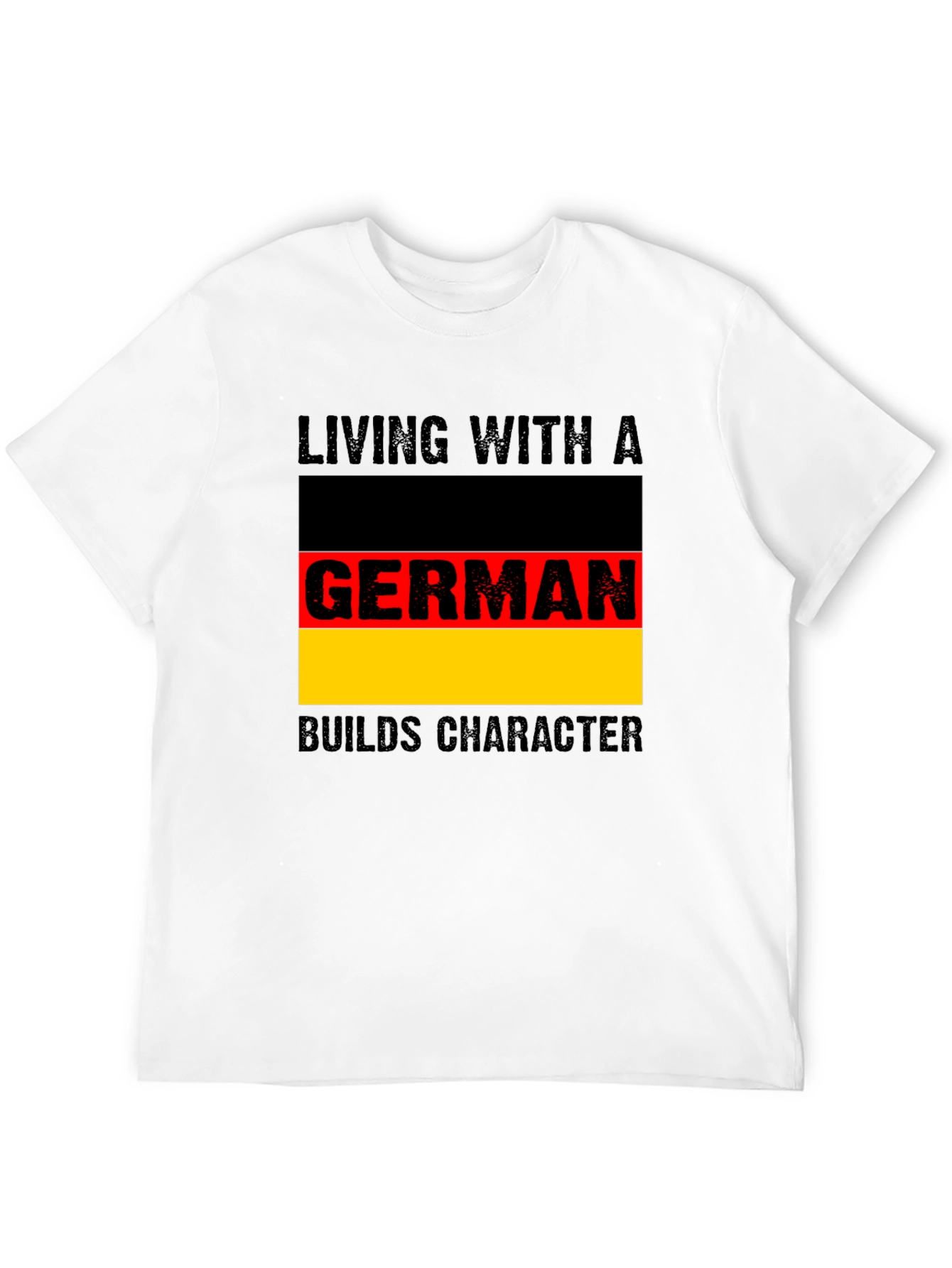 Living With A German T-Shirt