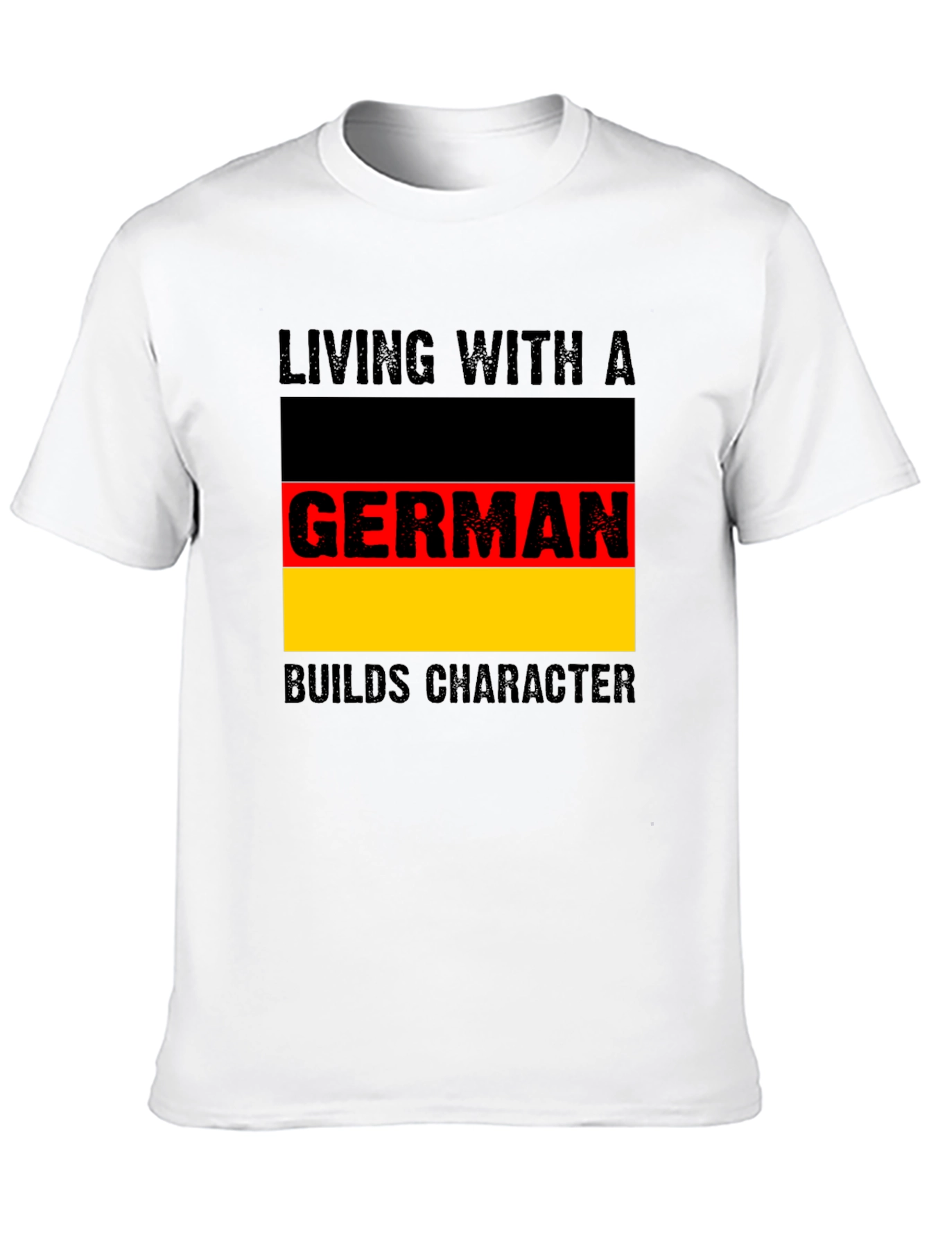 Living With A German T-Shirt