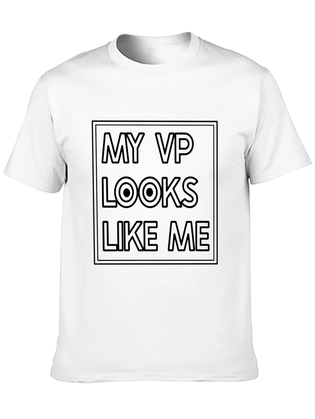 My VP Looks Like Me Black T-Shirt