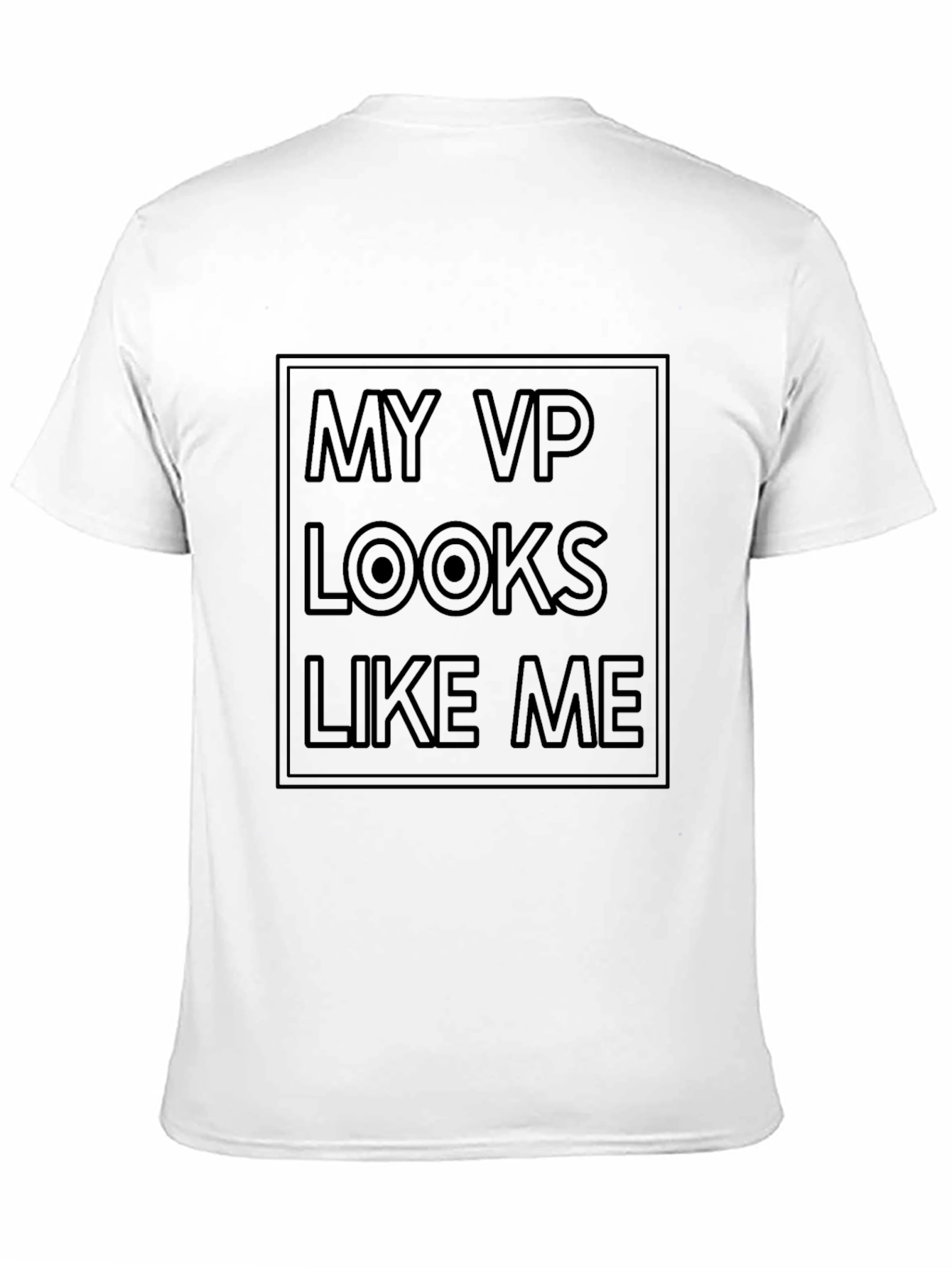 My VP Looks Like Me Black T-Shirt