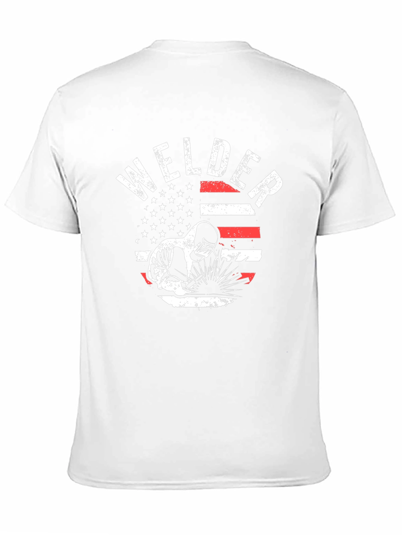 Welder USA Flag Graphic T-Shirt