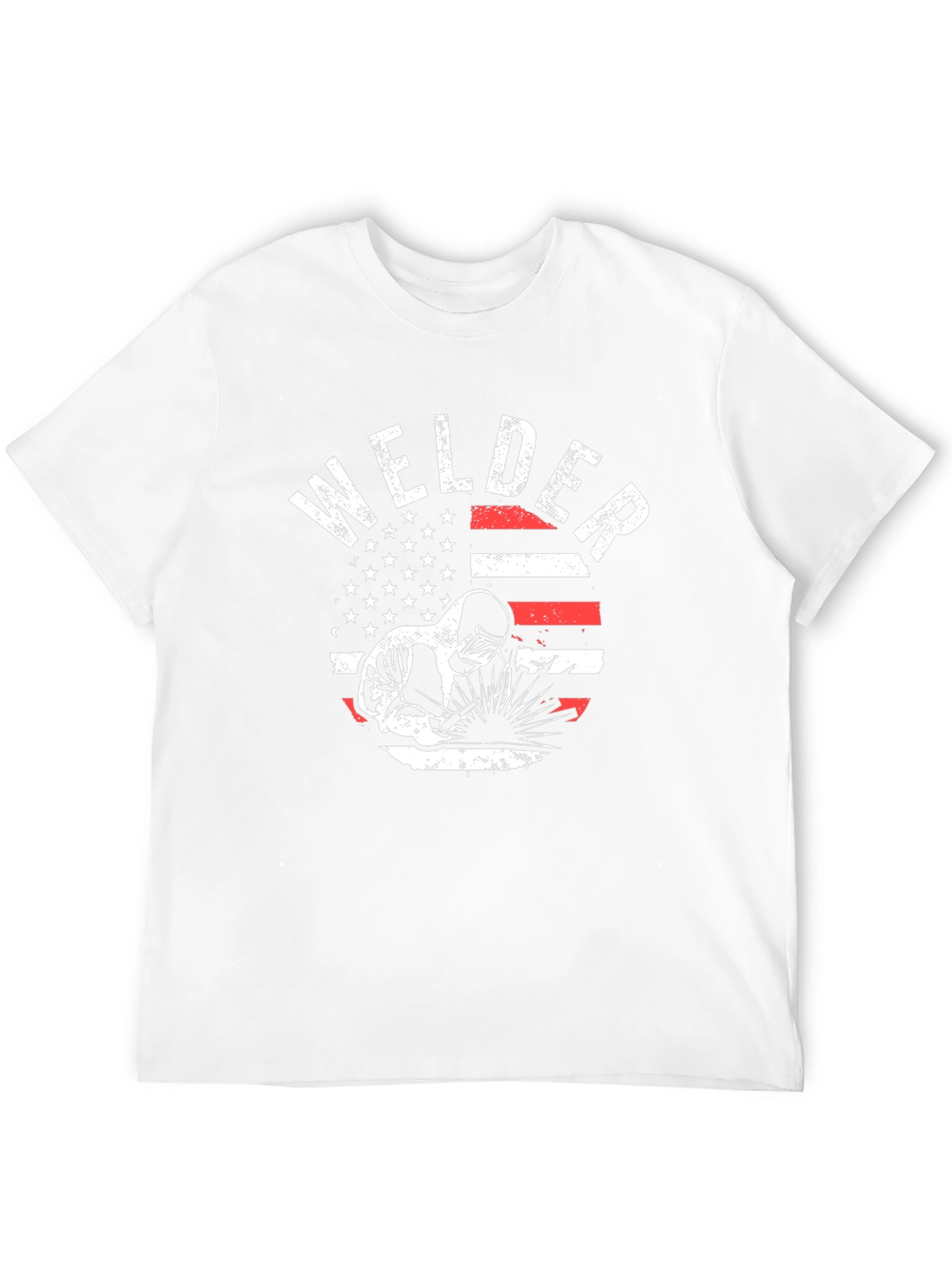 Welder USA Flag Graphic T-Shirt