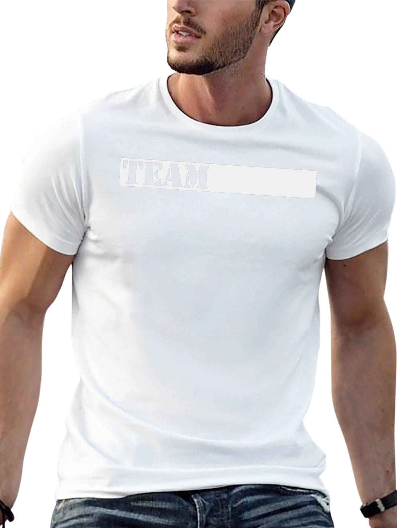 Team T-Shirt - Classic Black Cotton Tee
