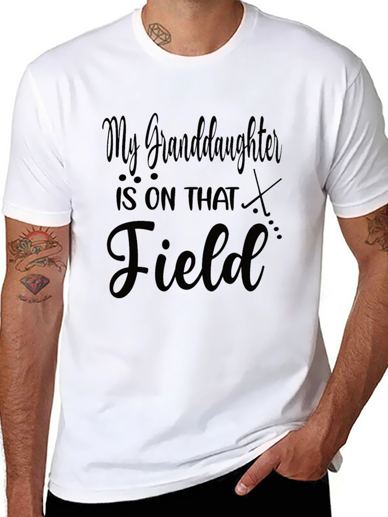 Granddaughter is on that Field T-Shirt
