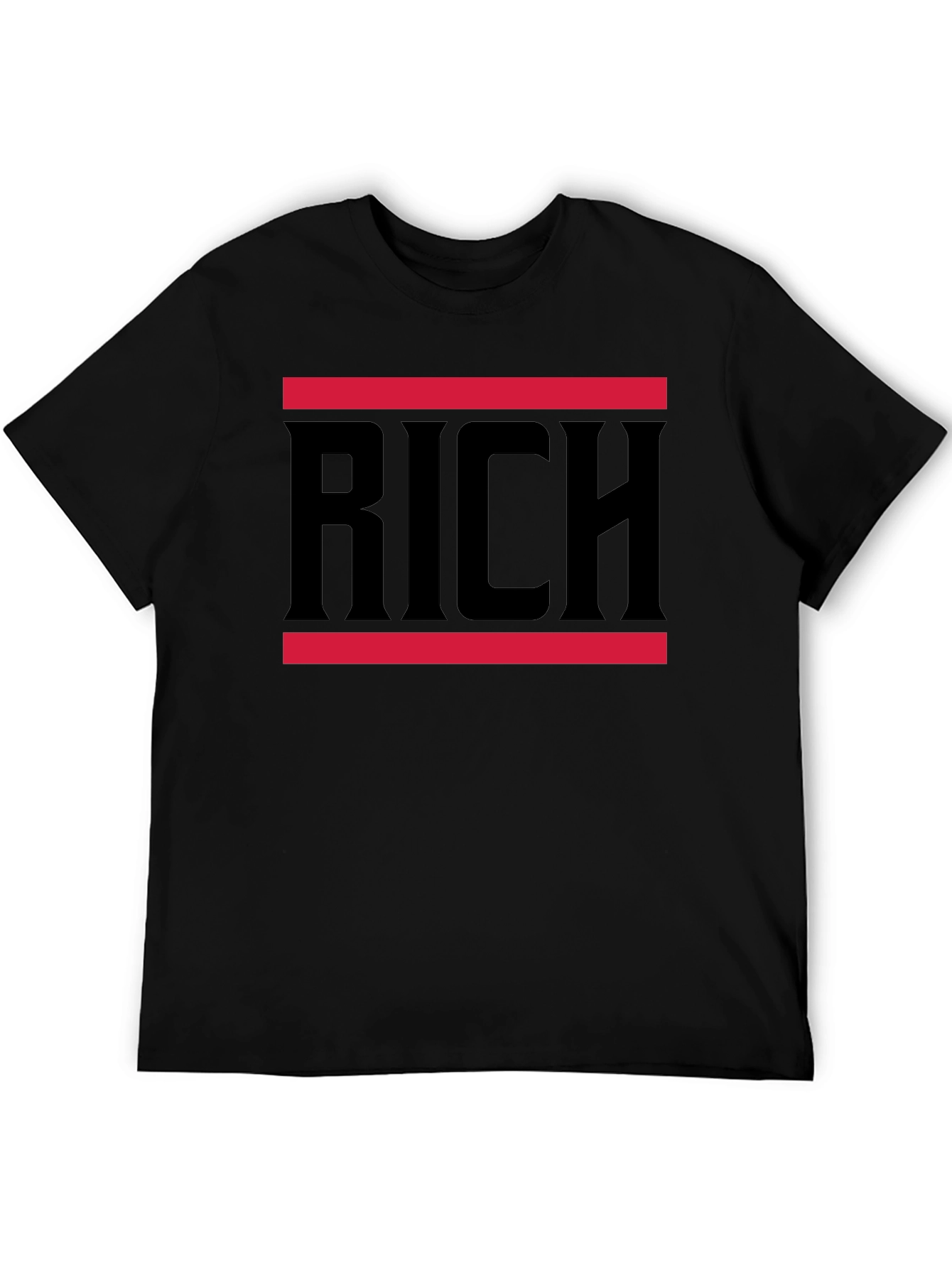 RICH Graphic Tee - Bold Statement Shirt