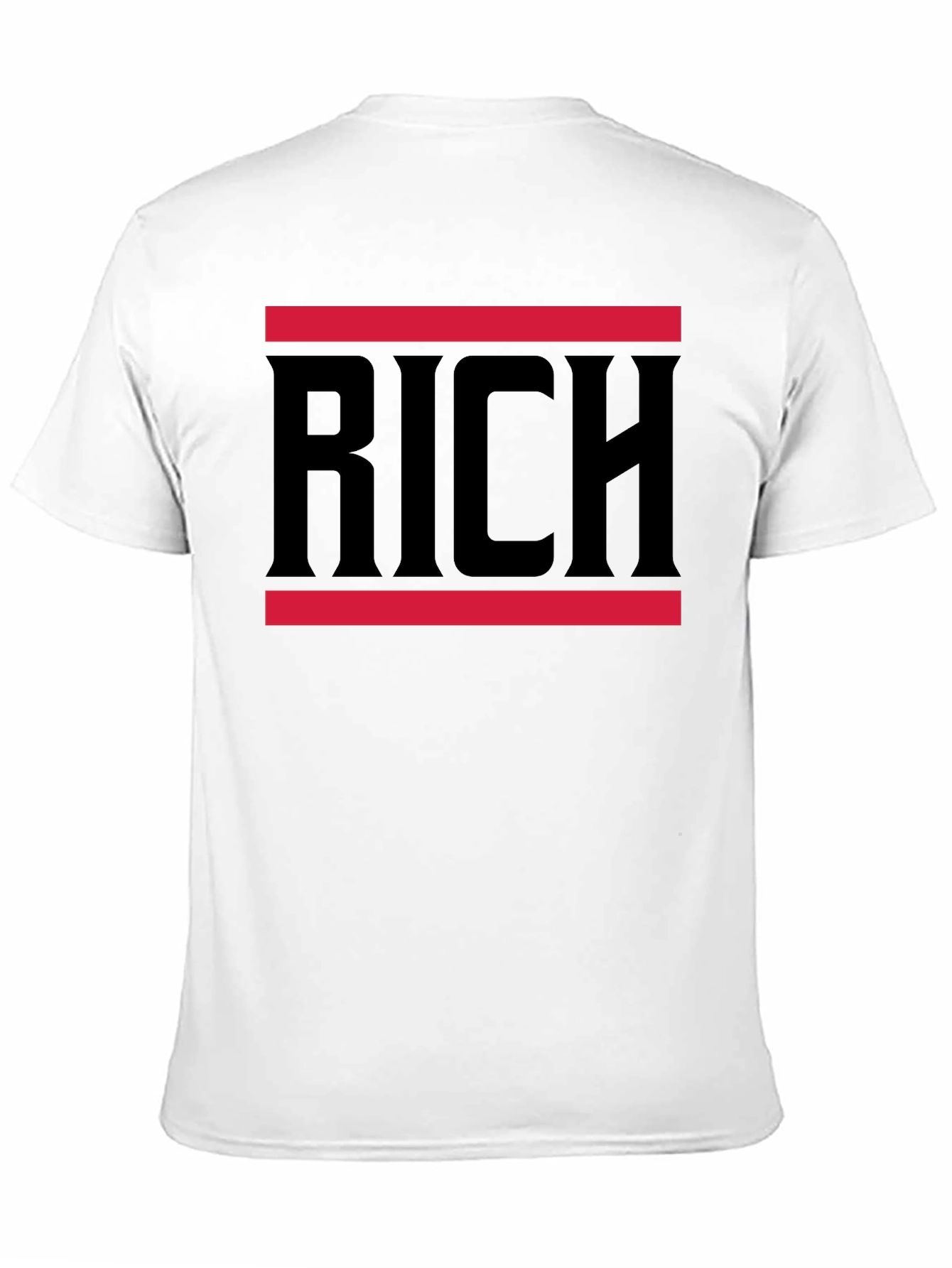 RICH Graphic Tee - Bold Statement Shirt
