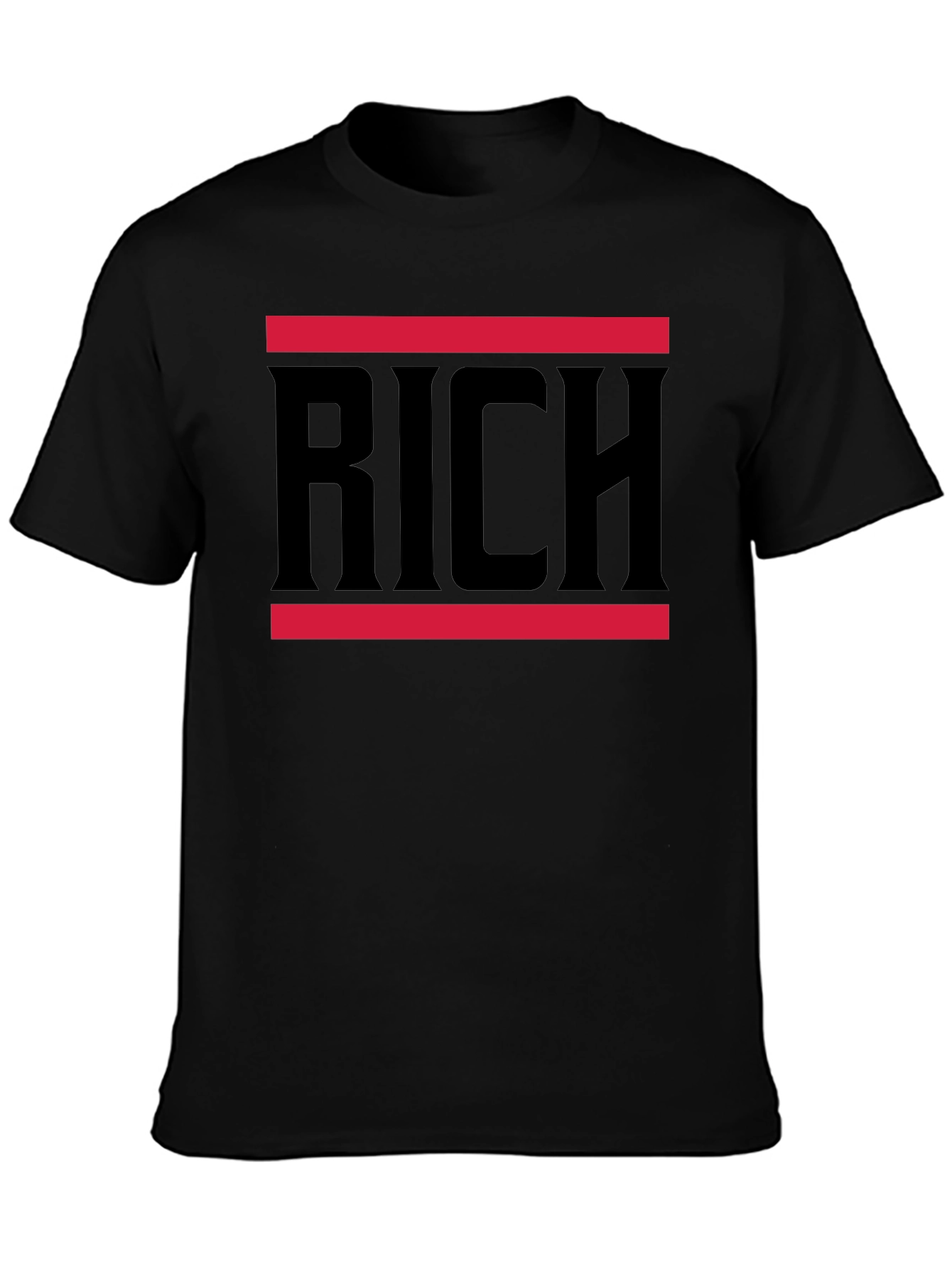 RICH Graphic Tee - Bold Statement Shirt