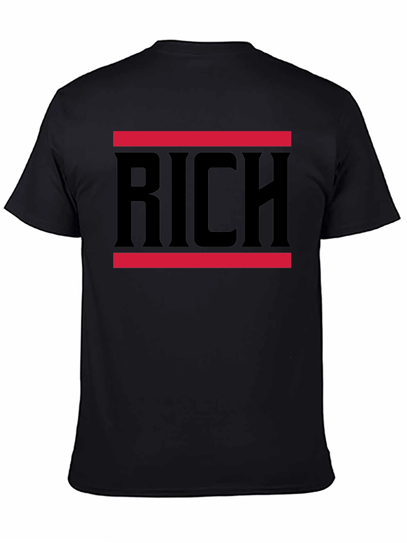 RICH Graphic Tee - Bold Statement Shirt