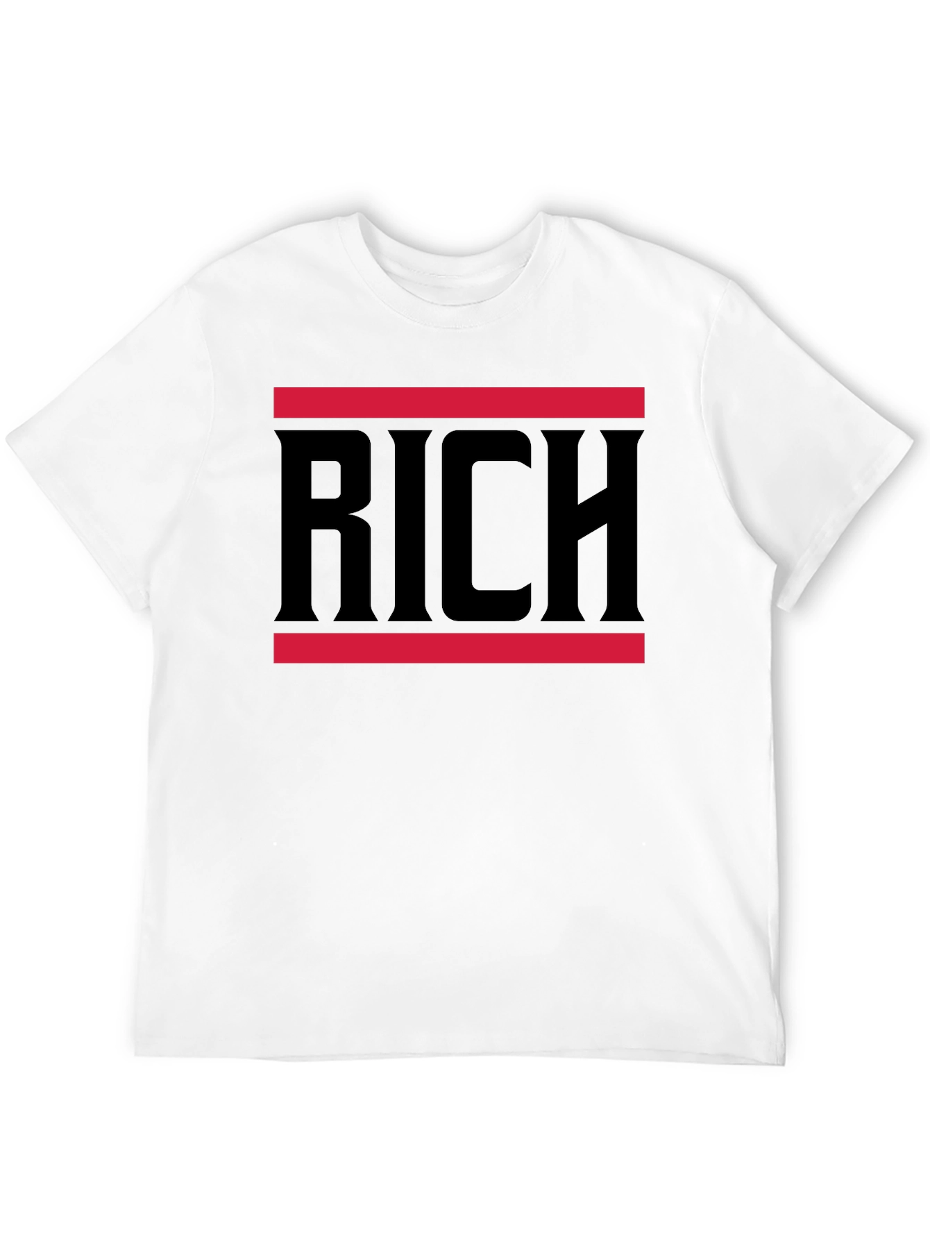 RICH Graphic Tee - Bold Statement Shirt