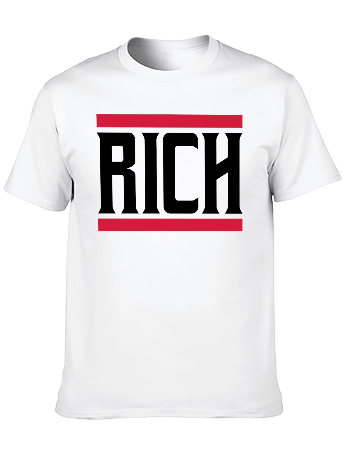 RICH Graphic Tee - Bold Statement Shirt
