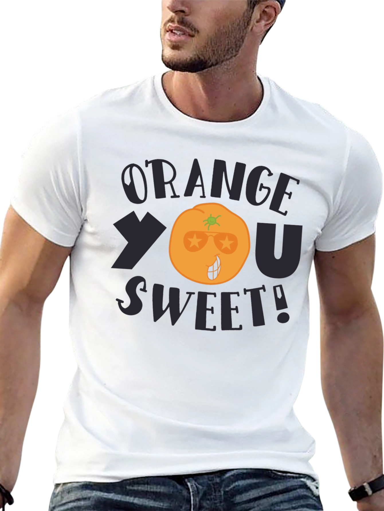 Orange You Sweet! Funny Graphic T-Shirt