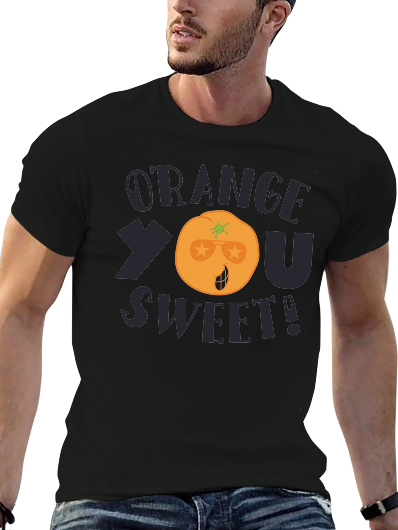 Orange You Sweet! Funny Graphic T-Shirt