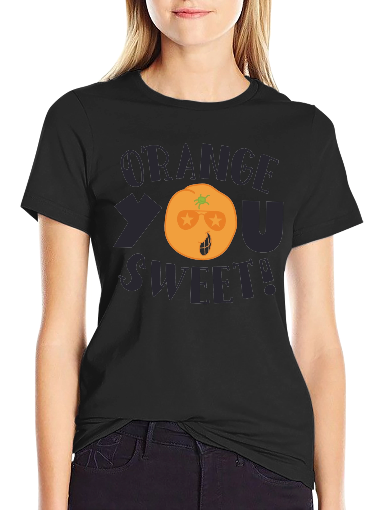 Orange You Sweet! Funny Graphic T-Shirt