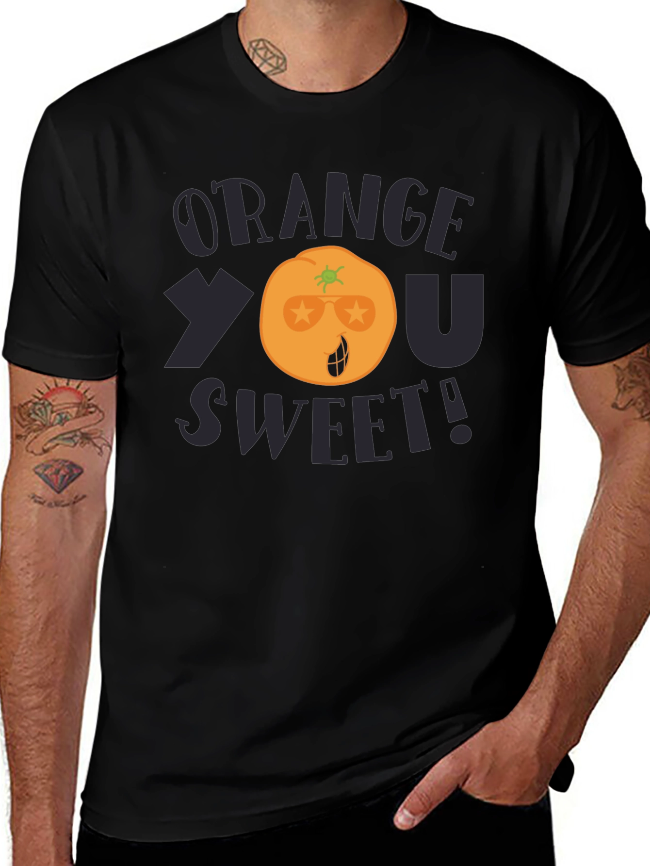 Orange You Sweet! Funny Graphic T-Shirt