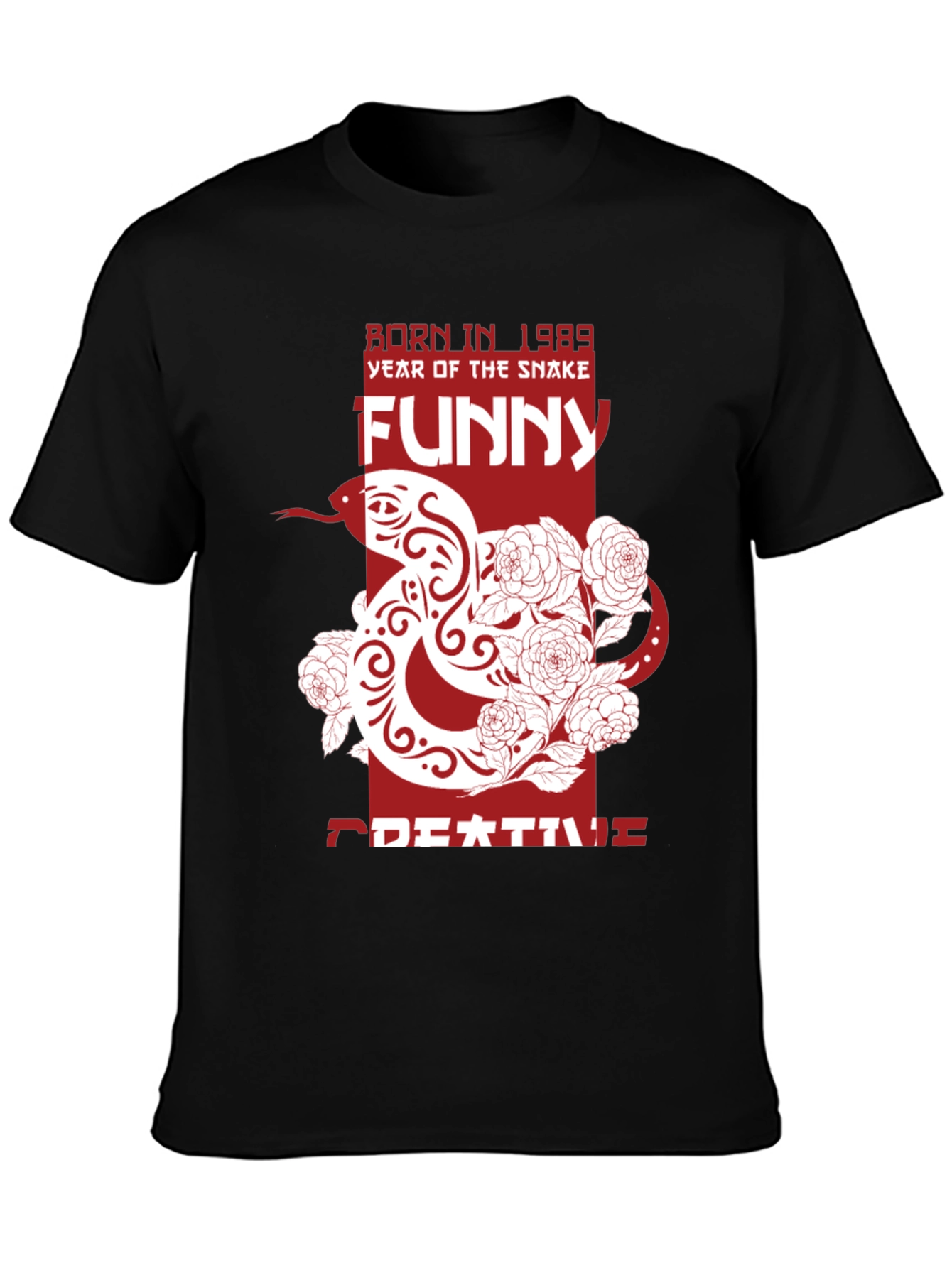 Year of the Snake Funny Graphic T-Shirt