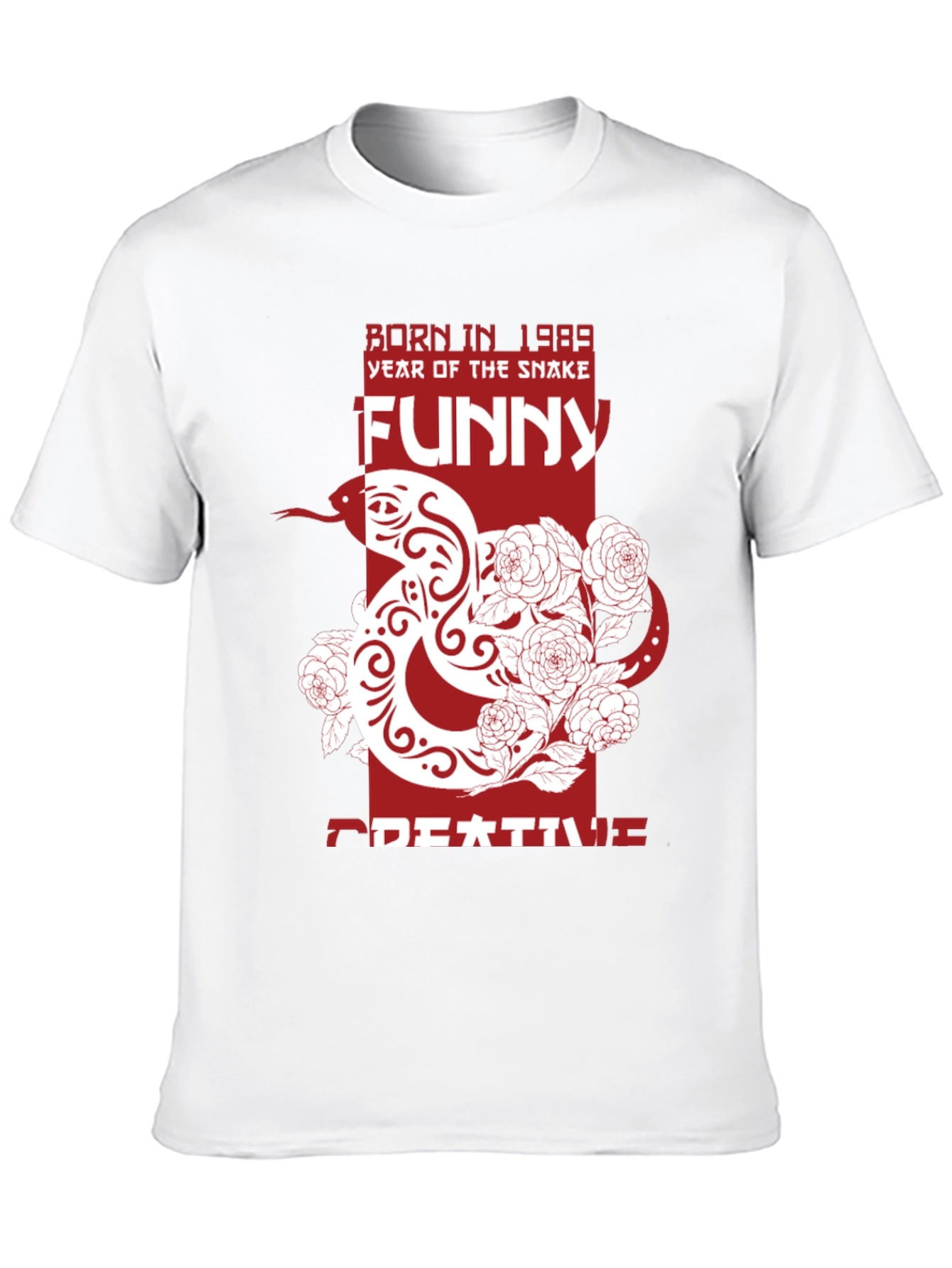 Year of the Snake Funny Graphic T-Shirt