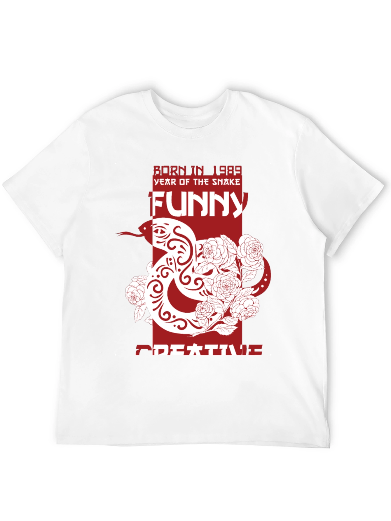 Year of the Snake Funny Graphic T-Shirt