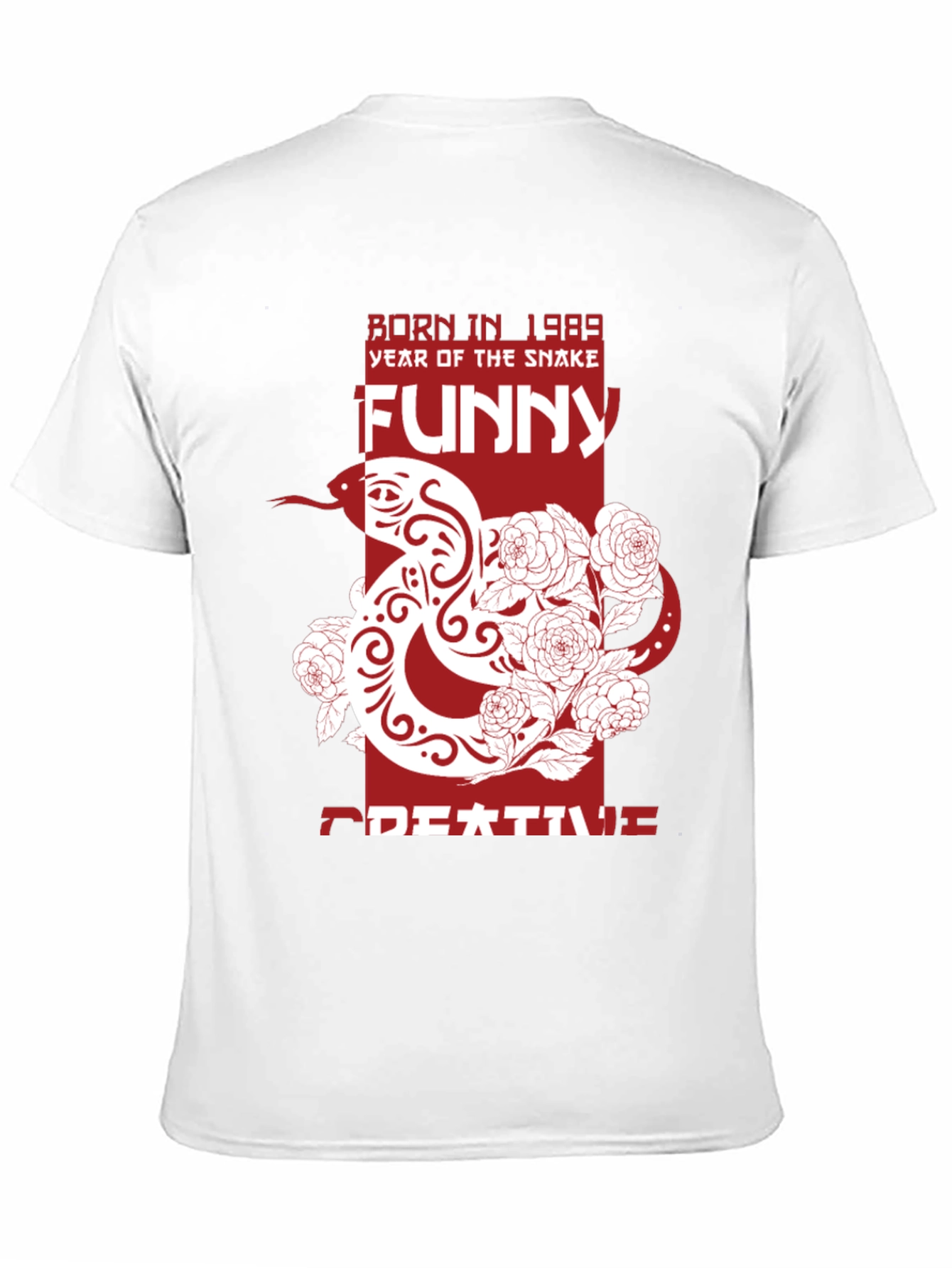 Year of the Snake Funny Graphic T-Shirt