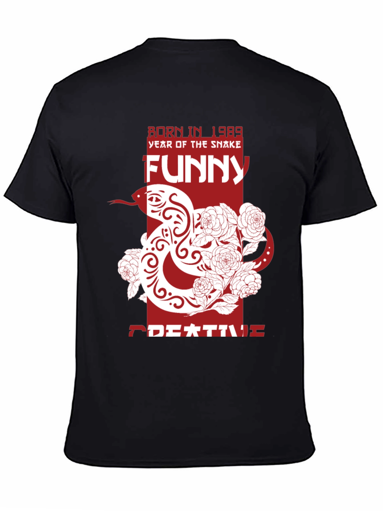 Year of the Snake Funny Graphic T-Shirt