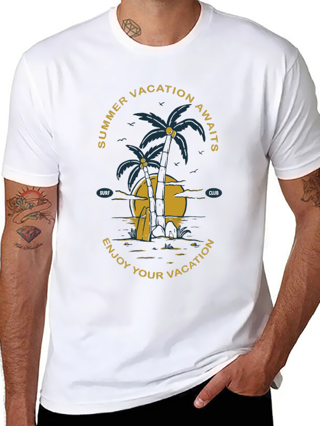 Summer Vacation Awaits T-Shirt