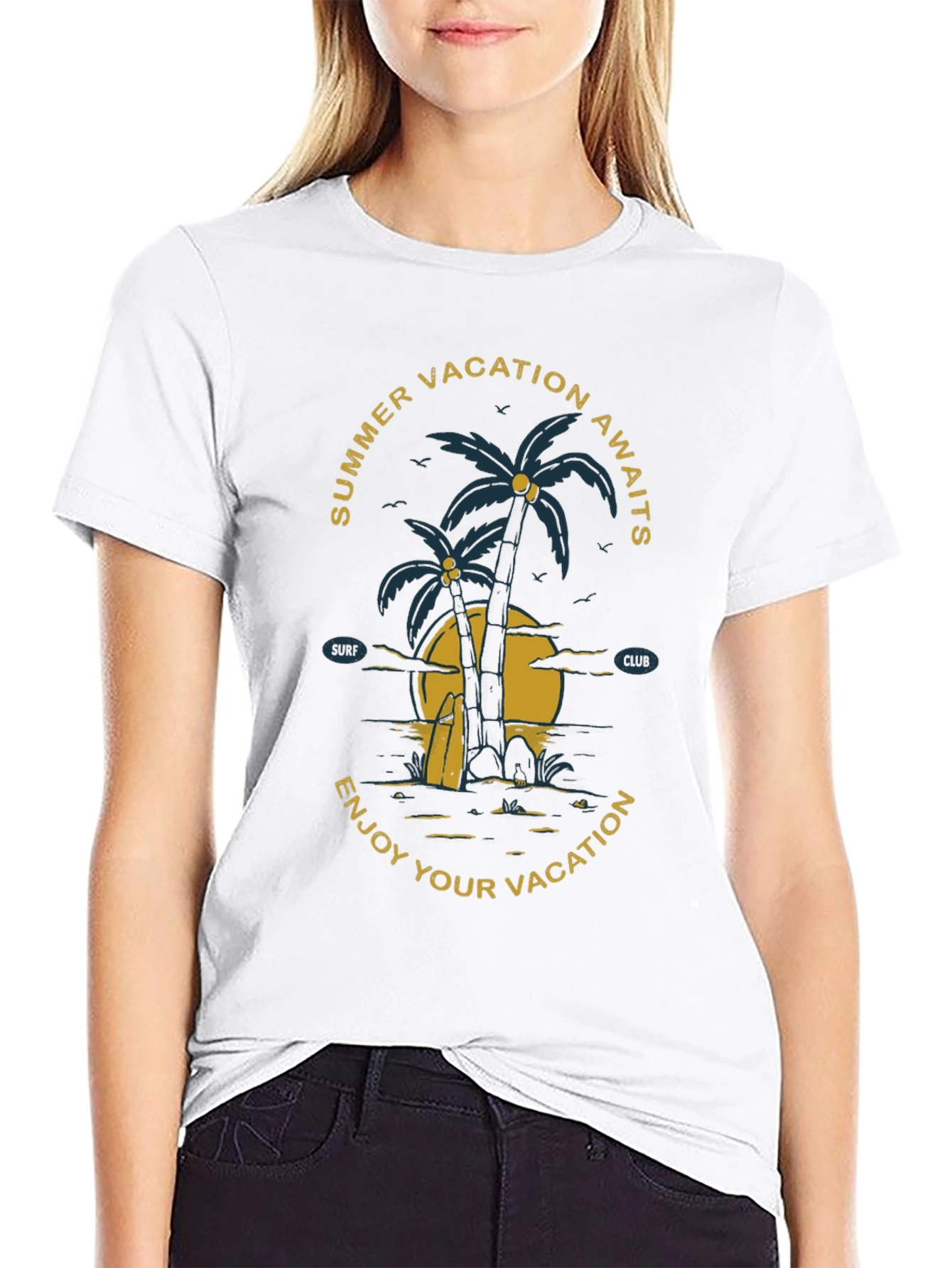 Summer Vacation Awaits T-Shirt