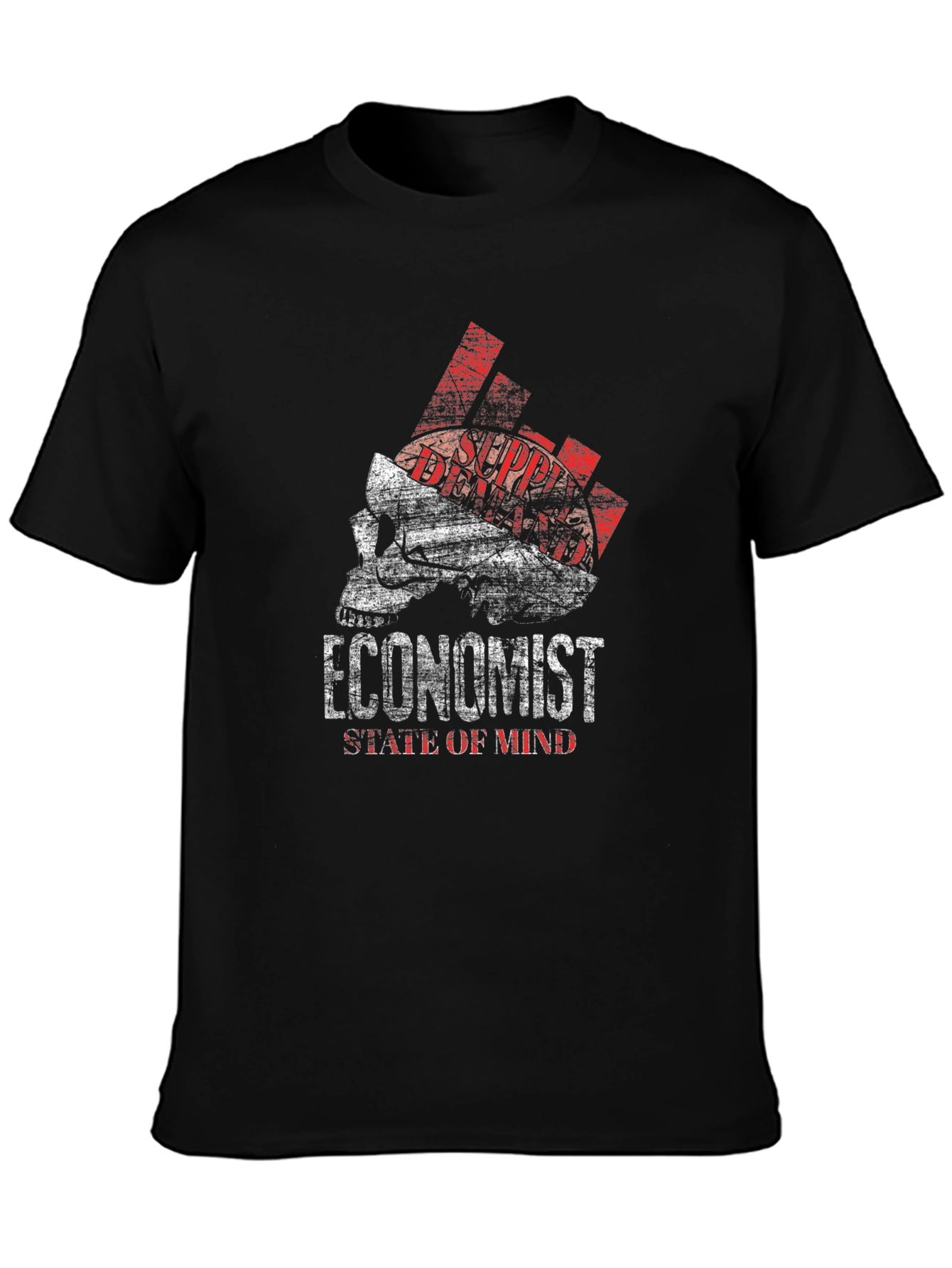 Economist State of Mind Graphic T-Shirt - Black
