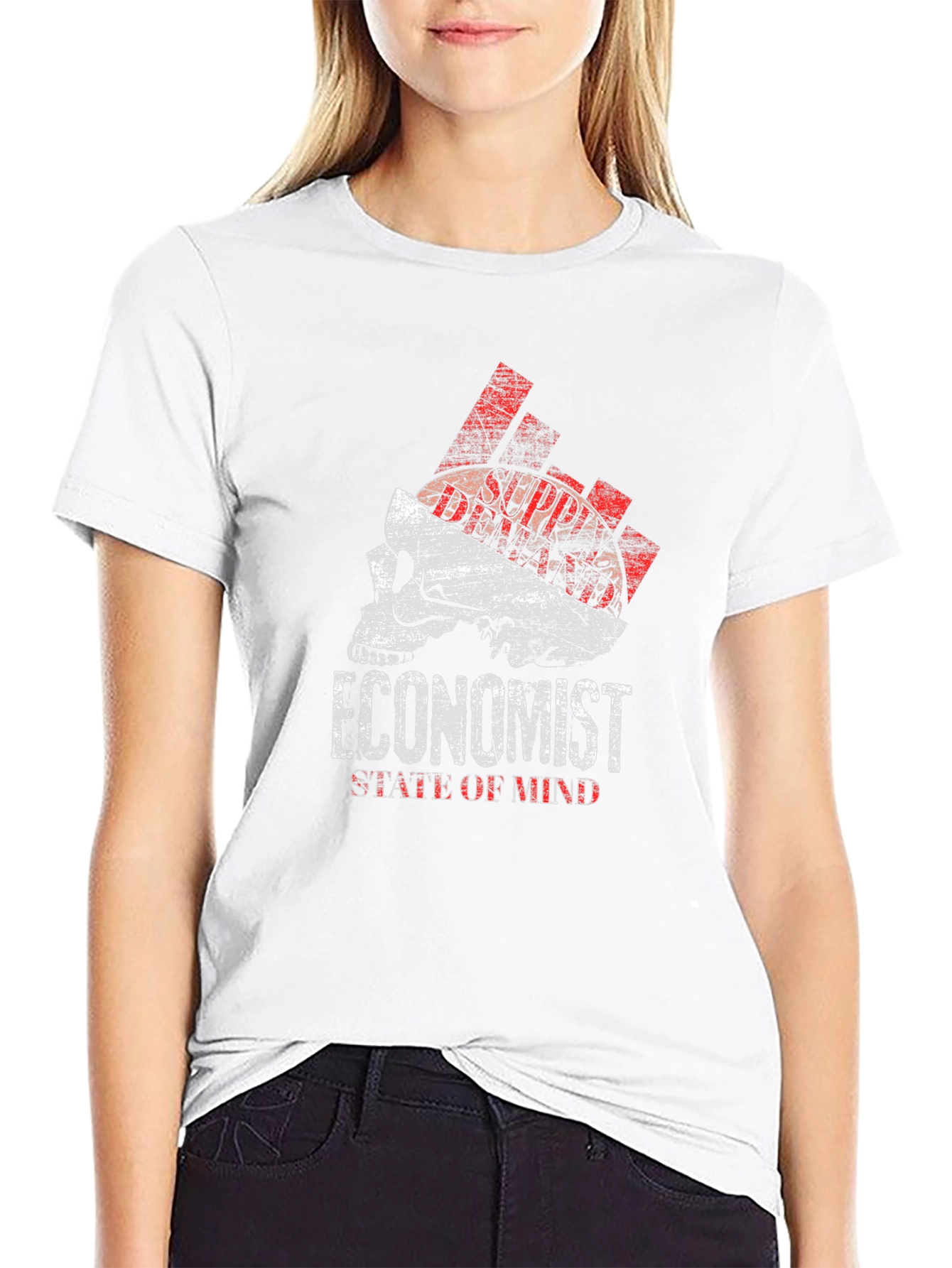 Economist State of Mind Graphic T-Shirt - Black