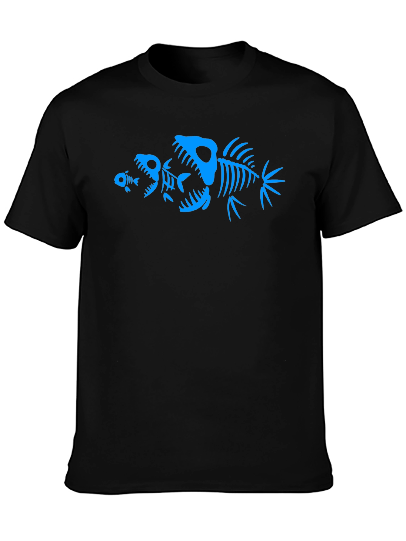 Fishbone Graphic Tee - Dark Humor T-Shirt