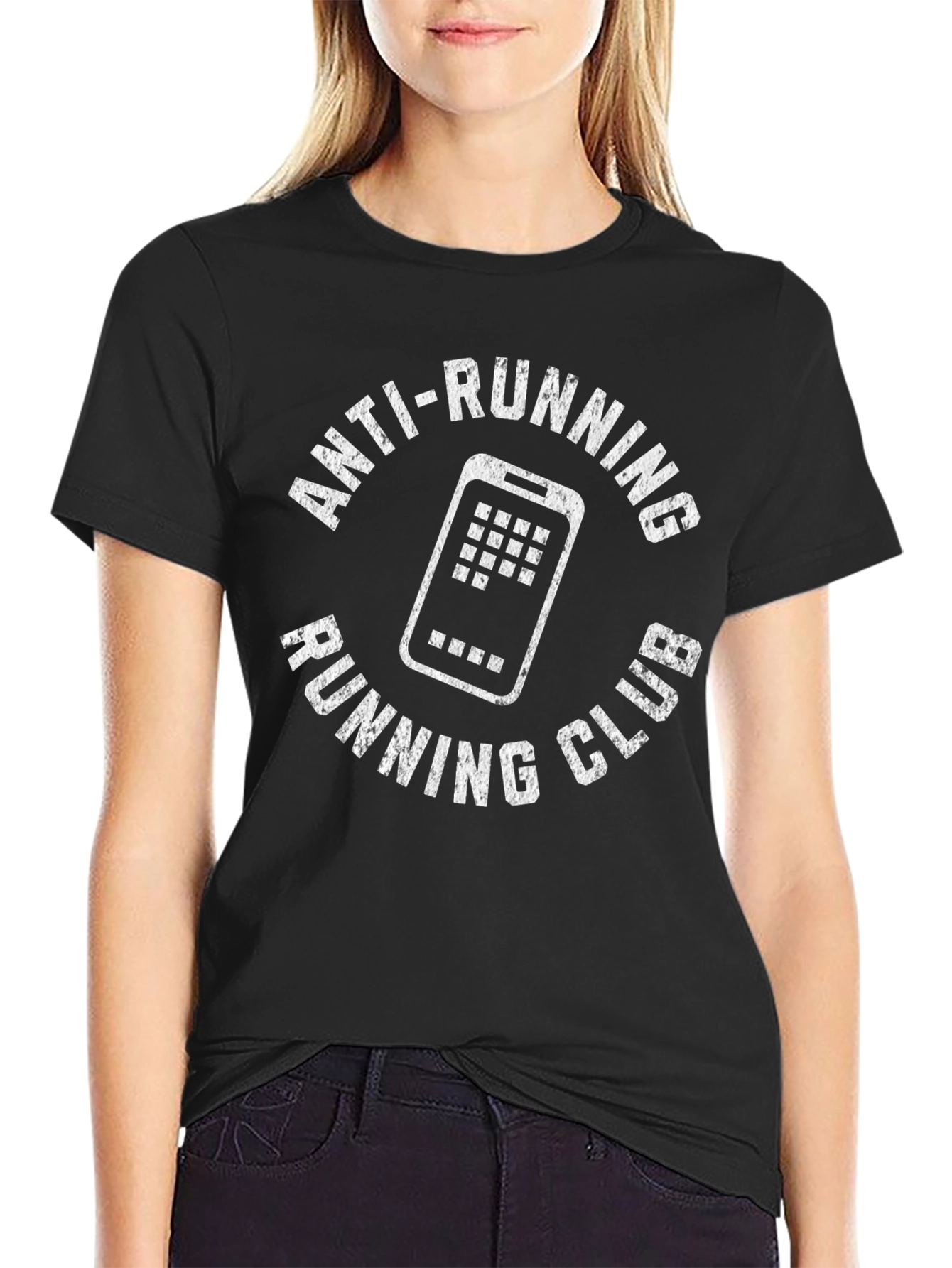 Anti-Running Club Novelty T-Shirt
