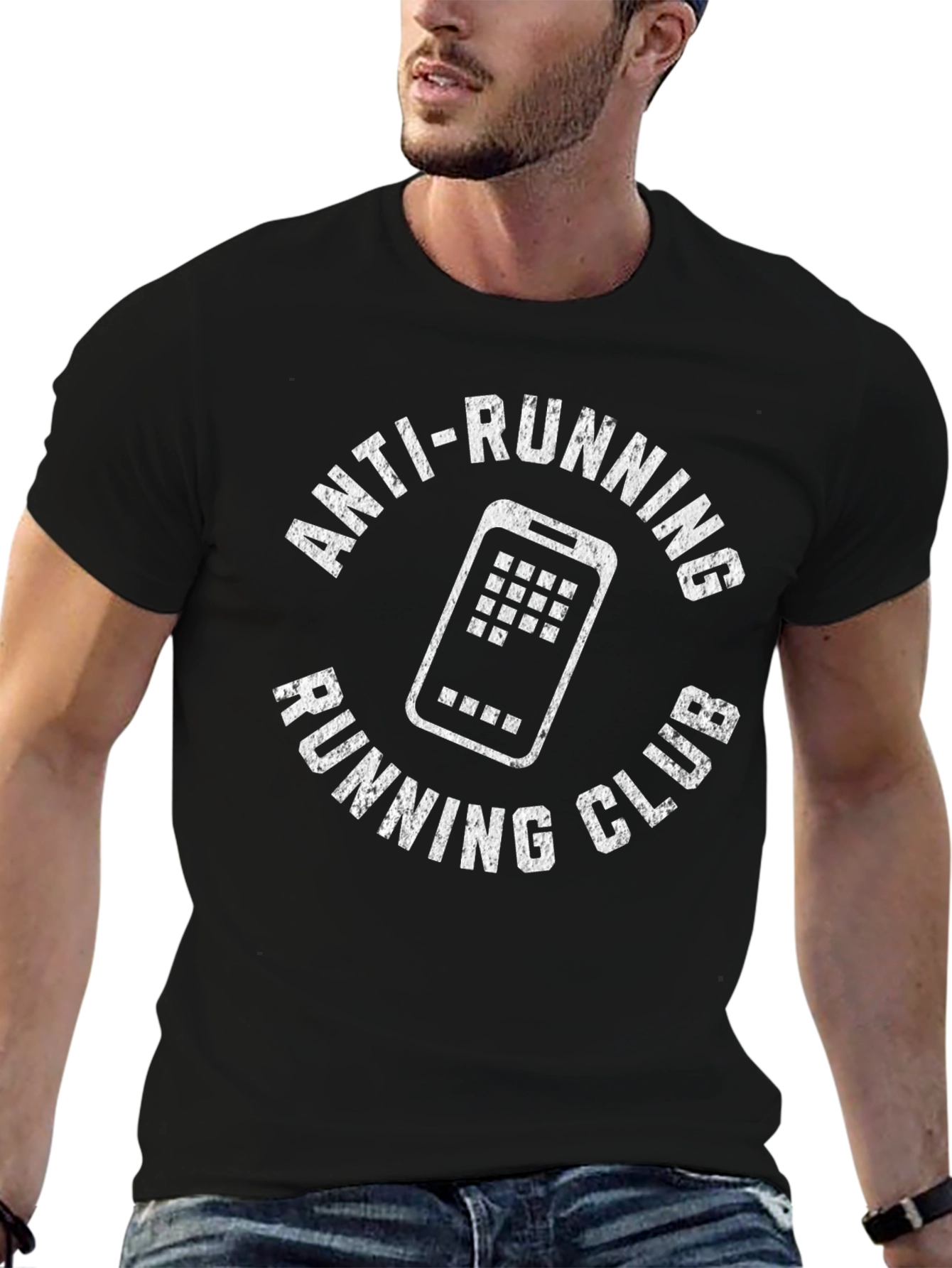 Anti-Running Club Novelty T-Shirt