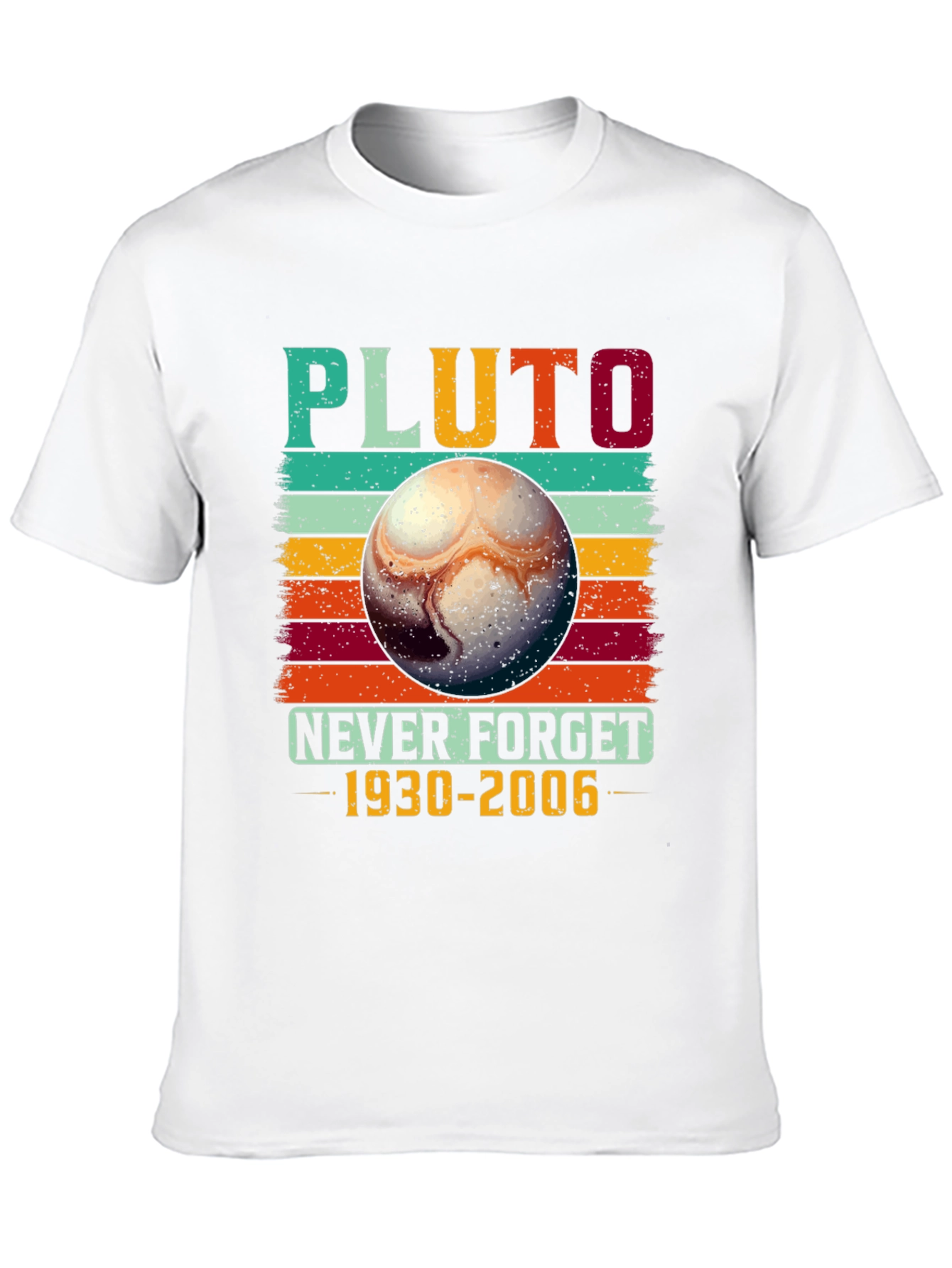Pluto Never Forget Graphic T-Shirt
